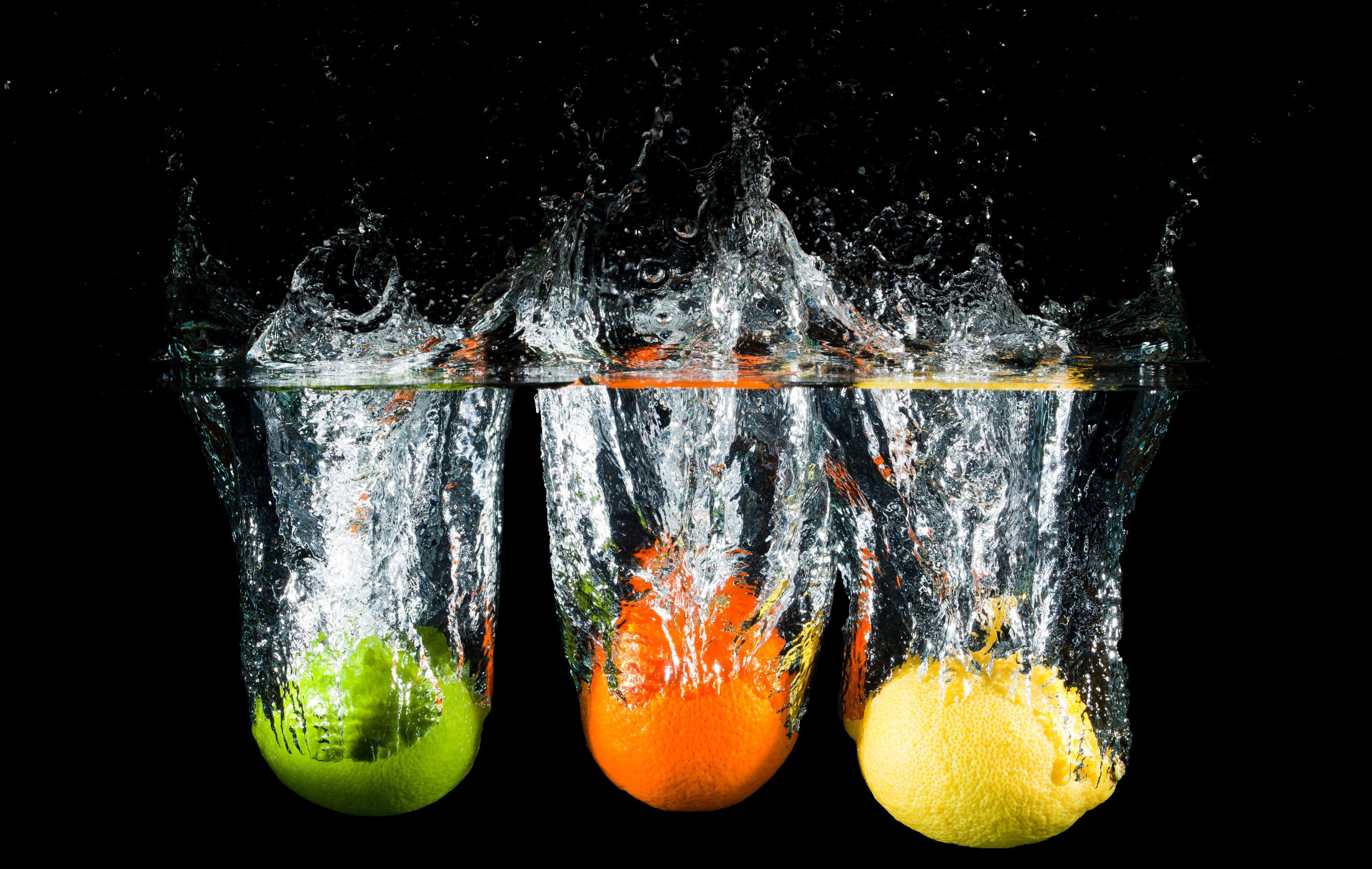vegetarian Food, nature, BLACK, DROPS, citrus Fruit, DIP, orange - fruit, organic, isolated, refreshment, drop, backgrounds, vegetable, no People, food, HD Wallpaper
