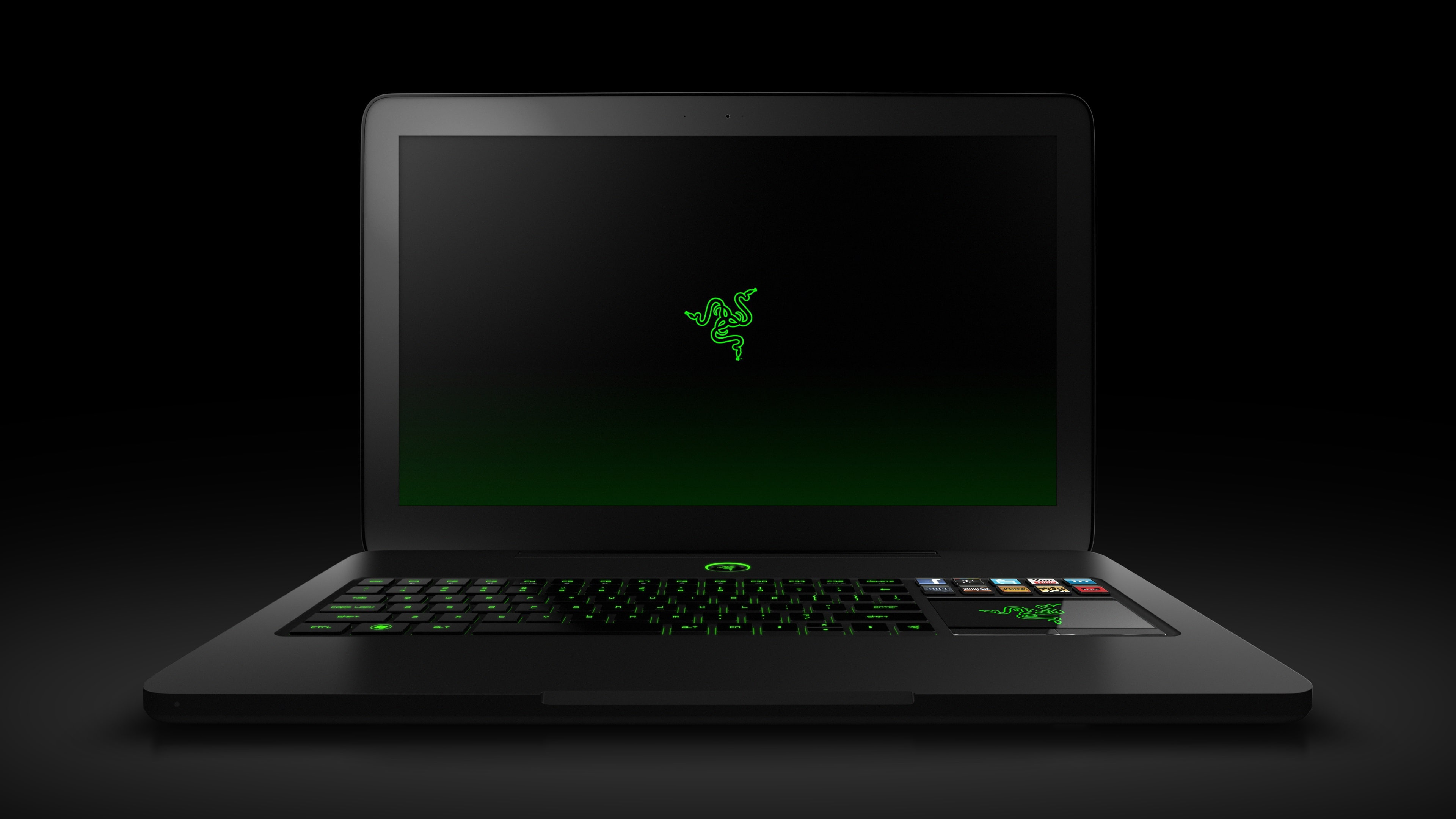 technology, illuminated, computer keyboard, internet, communication, screen, black background, device screen, computer, 4K, wireless technology, black, HD Wallpaper