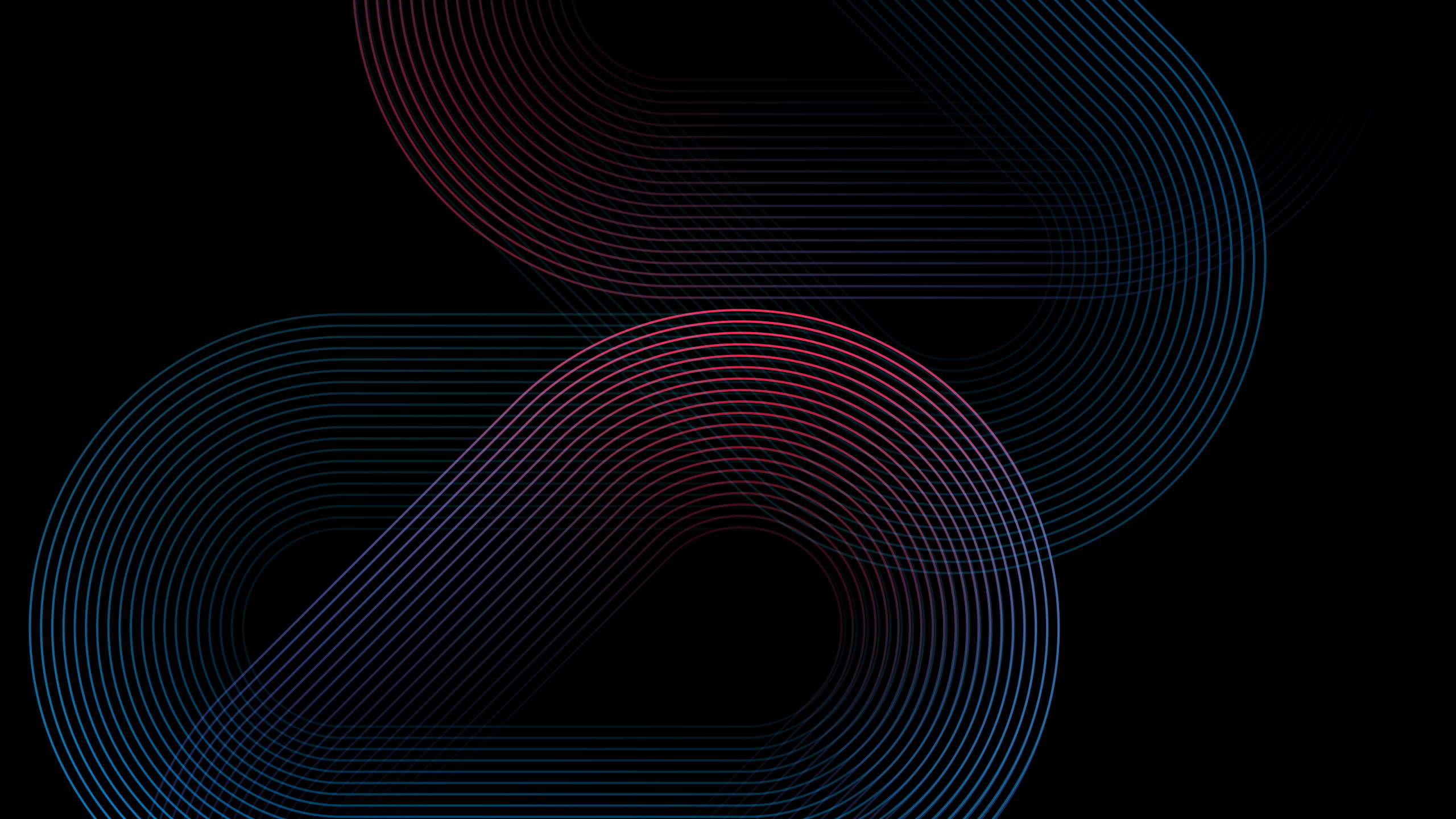 HD, Black, 2K, Dark, Gome U7, Neon, Stock, Shapes, untitled, HD Wallpaper