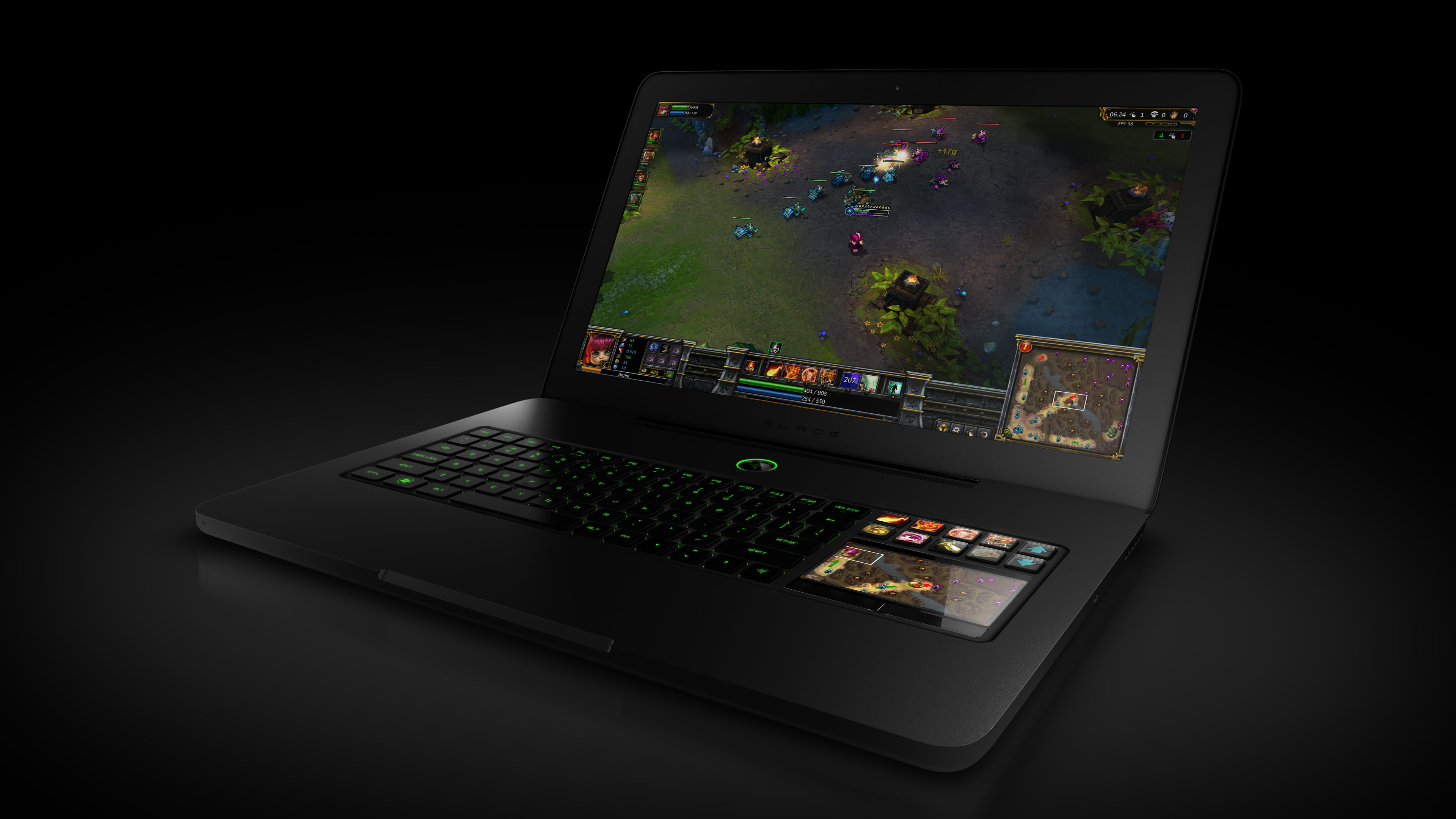 4K, Technology, Notebook, Razer Blade, HD Wallpaper