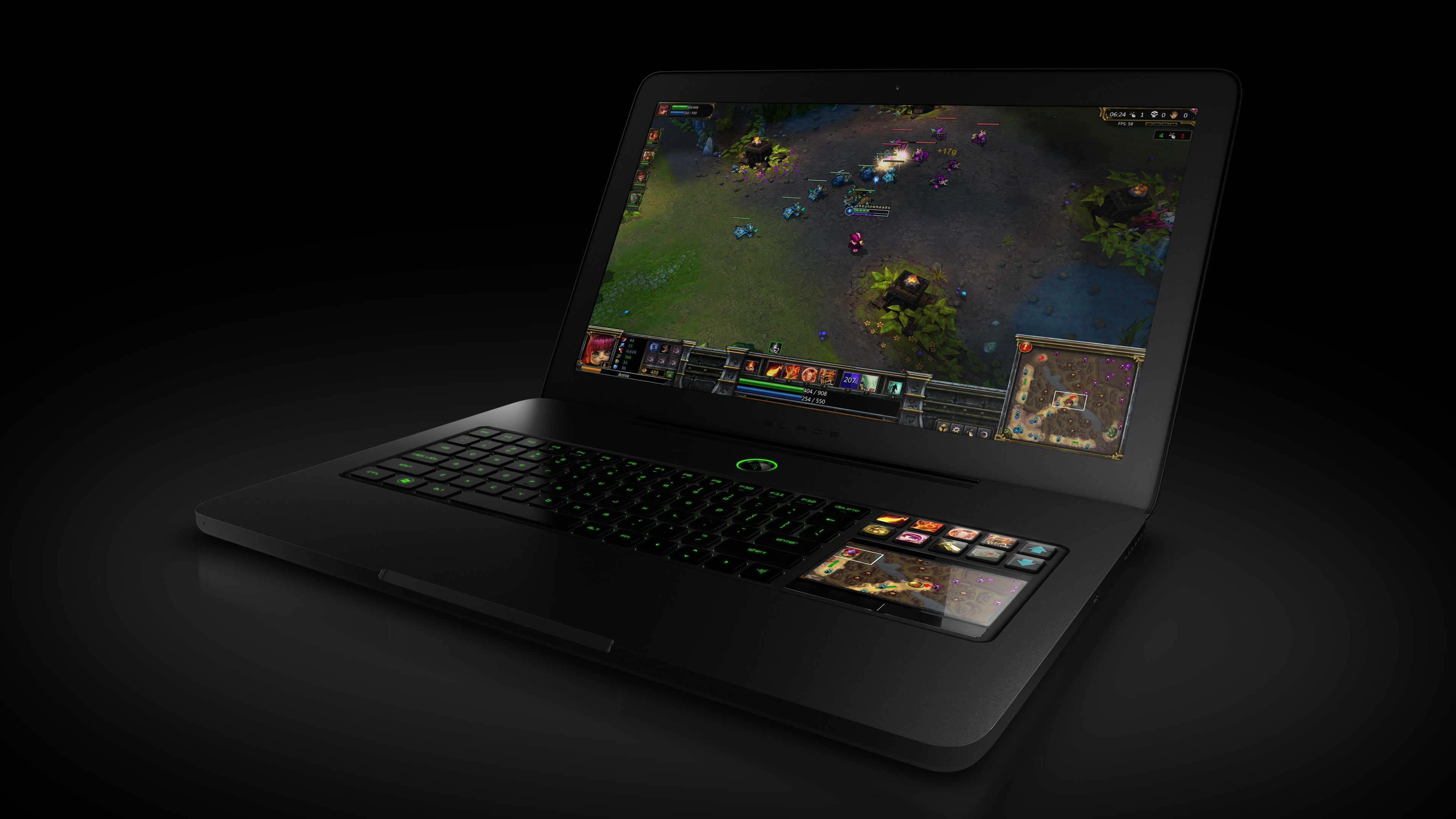 blade, gaming, laptop, computer, game, razer, 4K, HD Wallpaper
