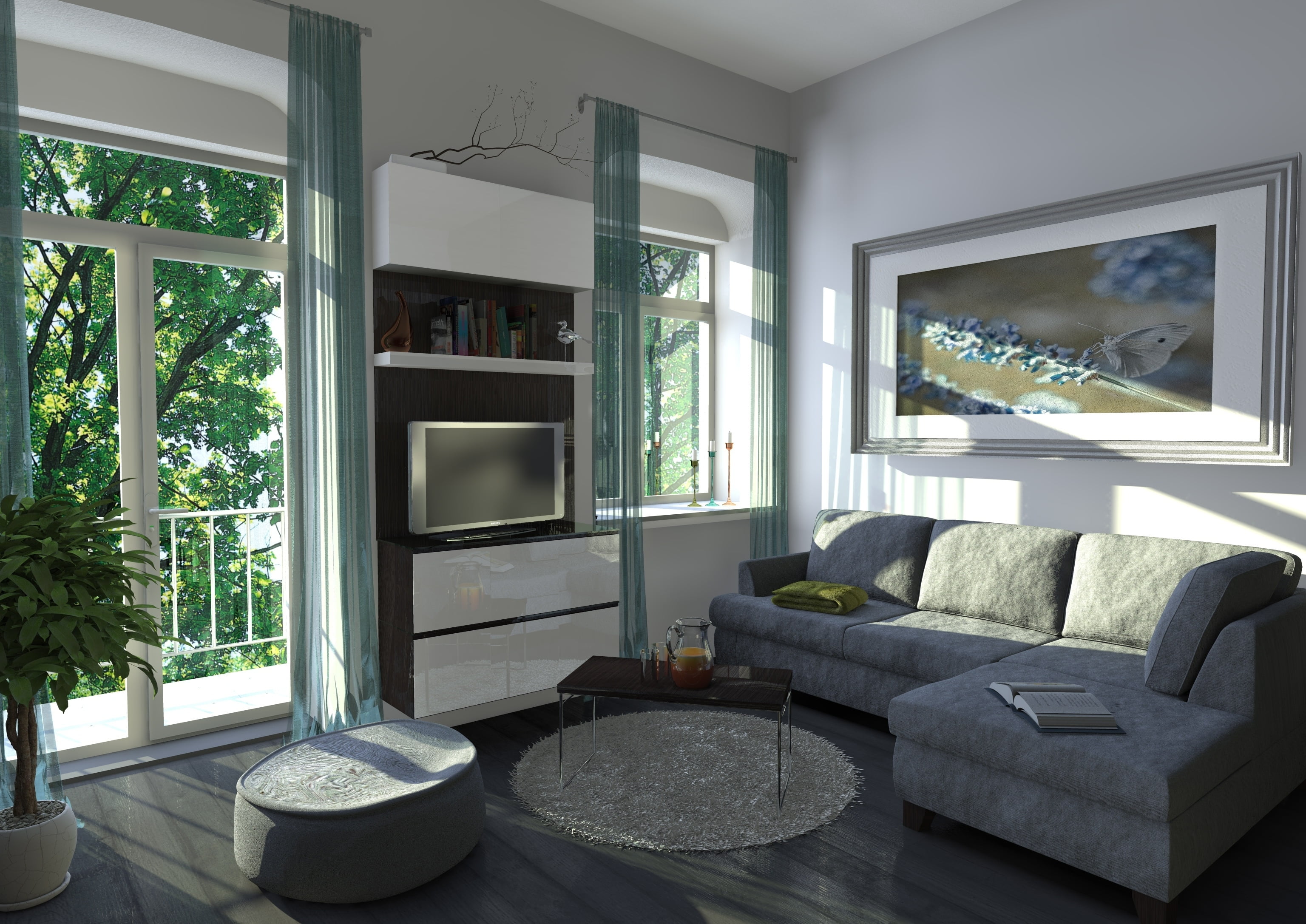 apartment, luxury, living Room, fabric, sectional, glass, house, home showcase interior, space, television Set, flooring, indoors, residential District, HD Wallpaper