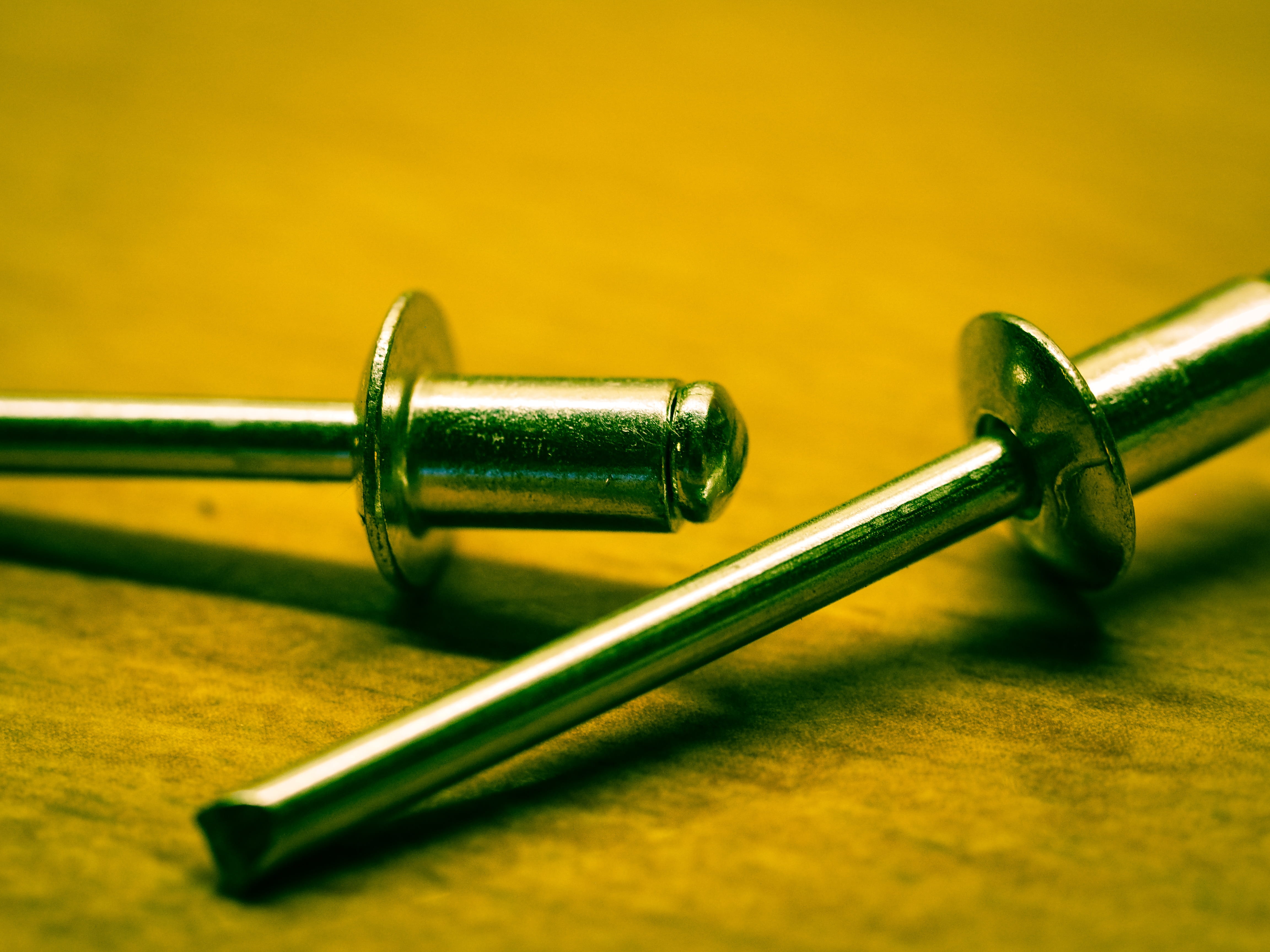 construction, green color, metal, metal construction, still life, building, no people, pop rivets, group of objects, alloy, steel, office supply, silver colored, HD Wallpaper