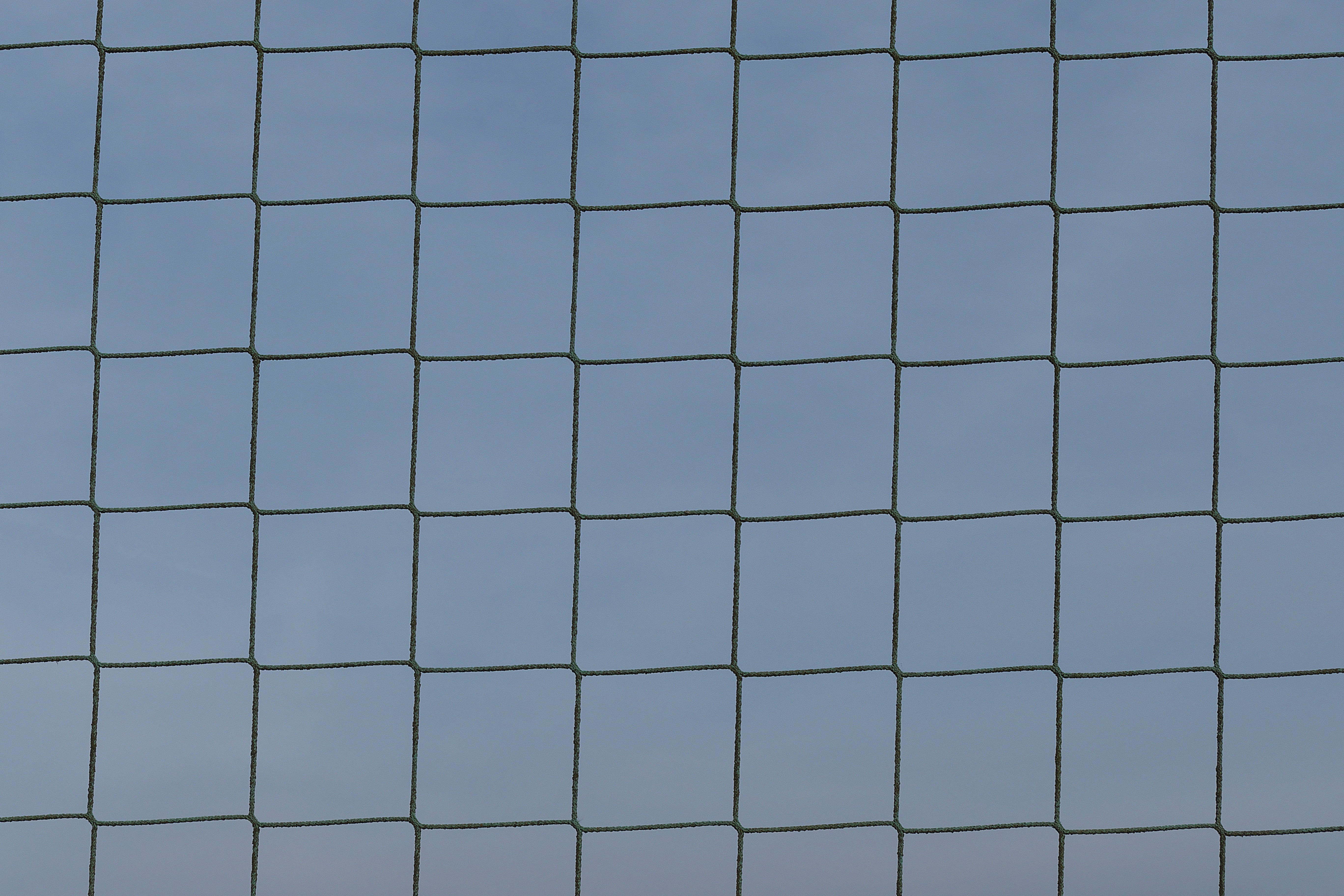 day, knotted, safety net, design, networking, 5K, safety, connection, knot, net - sports equipment, sky, blue, in a row, pattern, backgrounds, network, HD Wallpaper