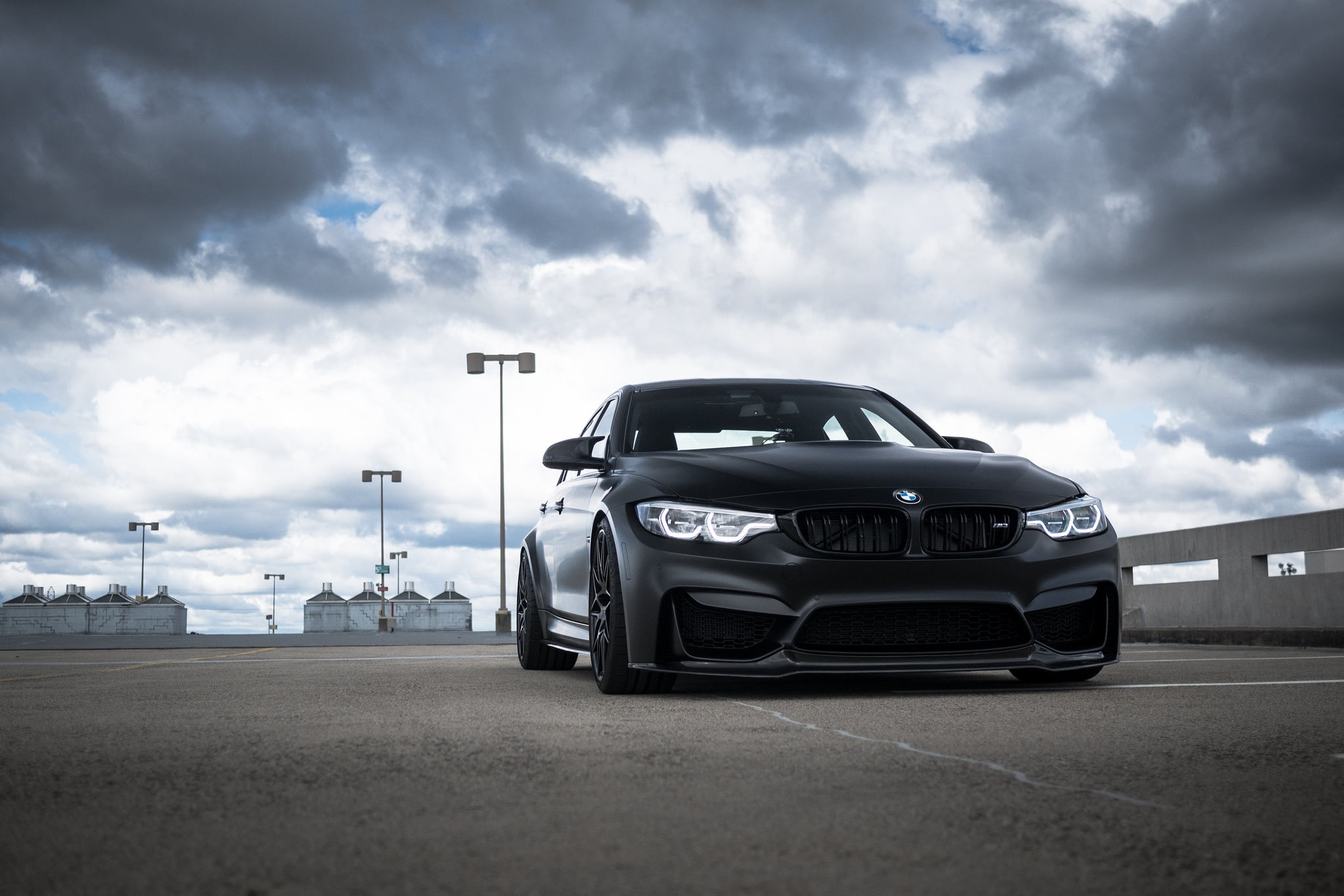 BMW, Black, 1080P, F83, Clouds, Sight, HD Wallpaper
