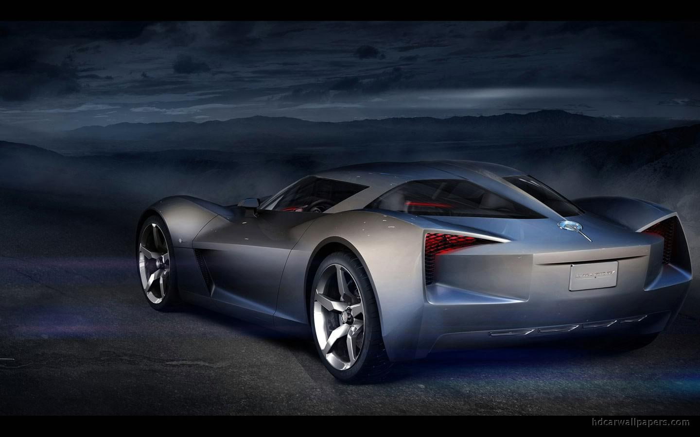 coupe, concept, 720P, chevrolet, gray, stingray, cars, corvette, HD Wallpaper
