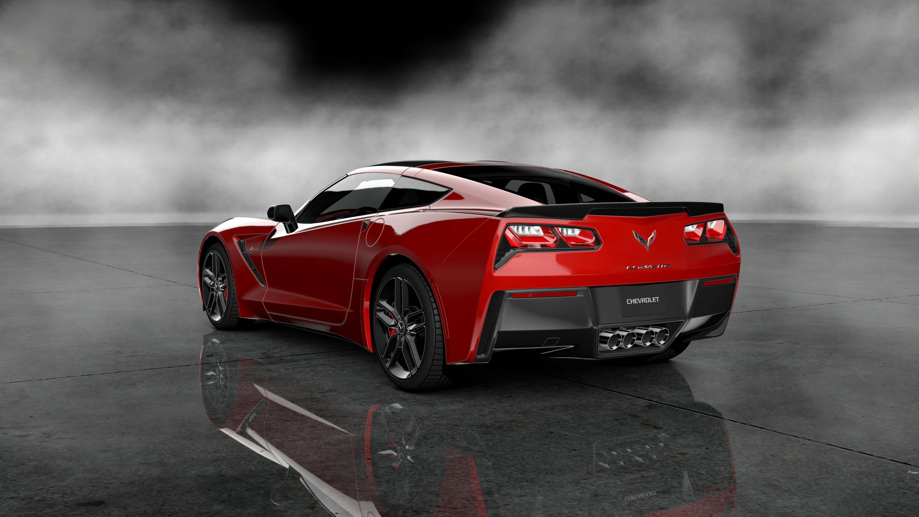 cars, red, final, stingray, corvette 2014, chevrolet, corvette, 2K, chevrolet corvette 2014, HD Wallpaper