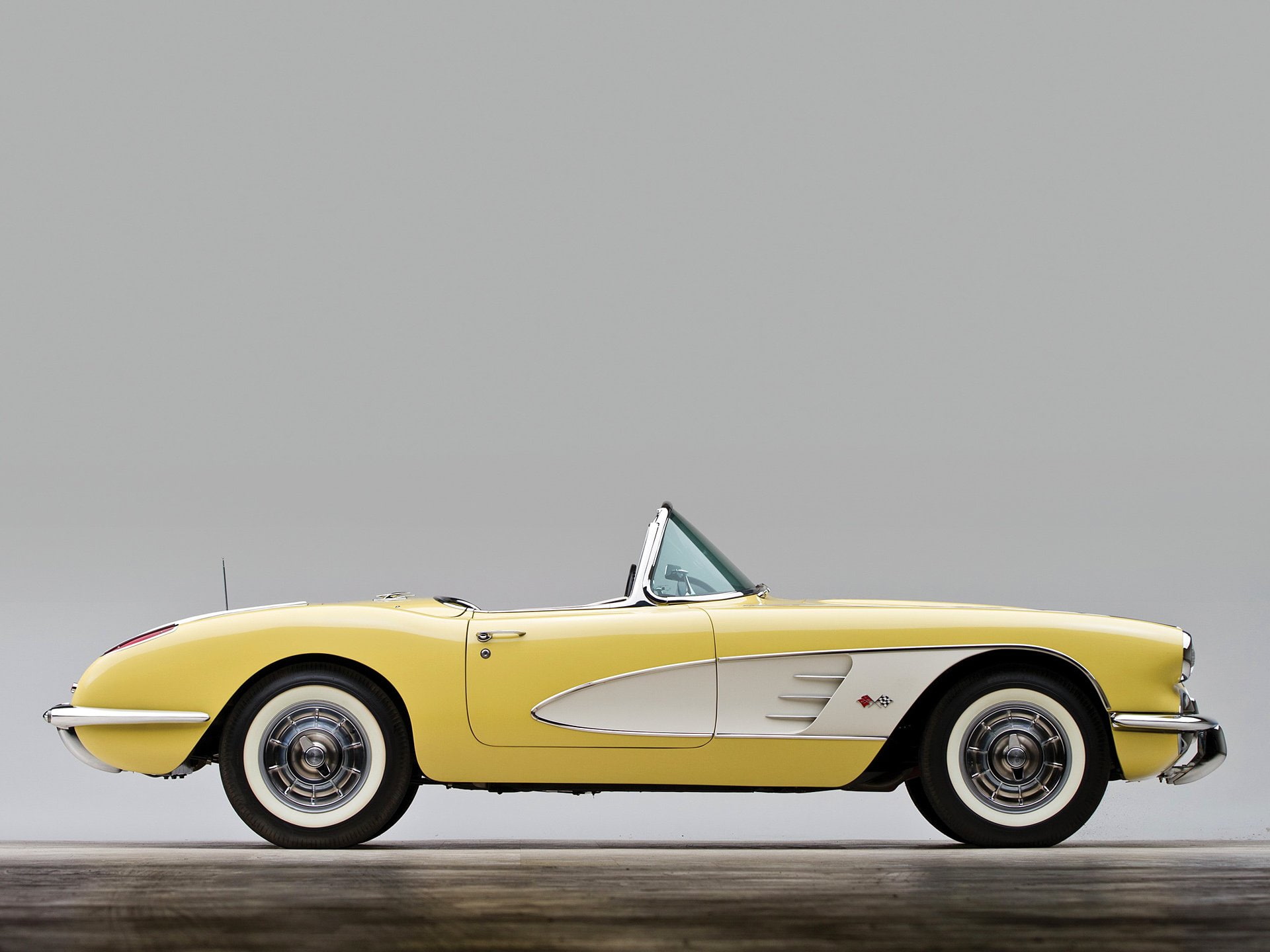 Chevrolet Corvette (C1), Chevrolet, 1080P, HD Wallpaper