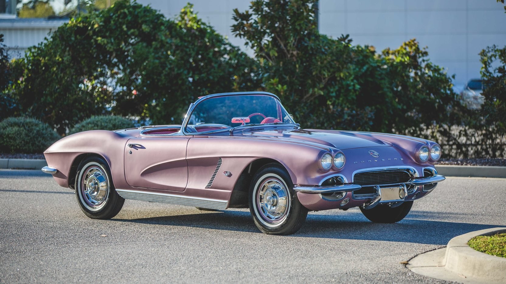 convertible, 1962, purple, classic, (c1), chevrolet, 720P, corvette, cars, HD Wallpaper