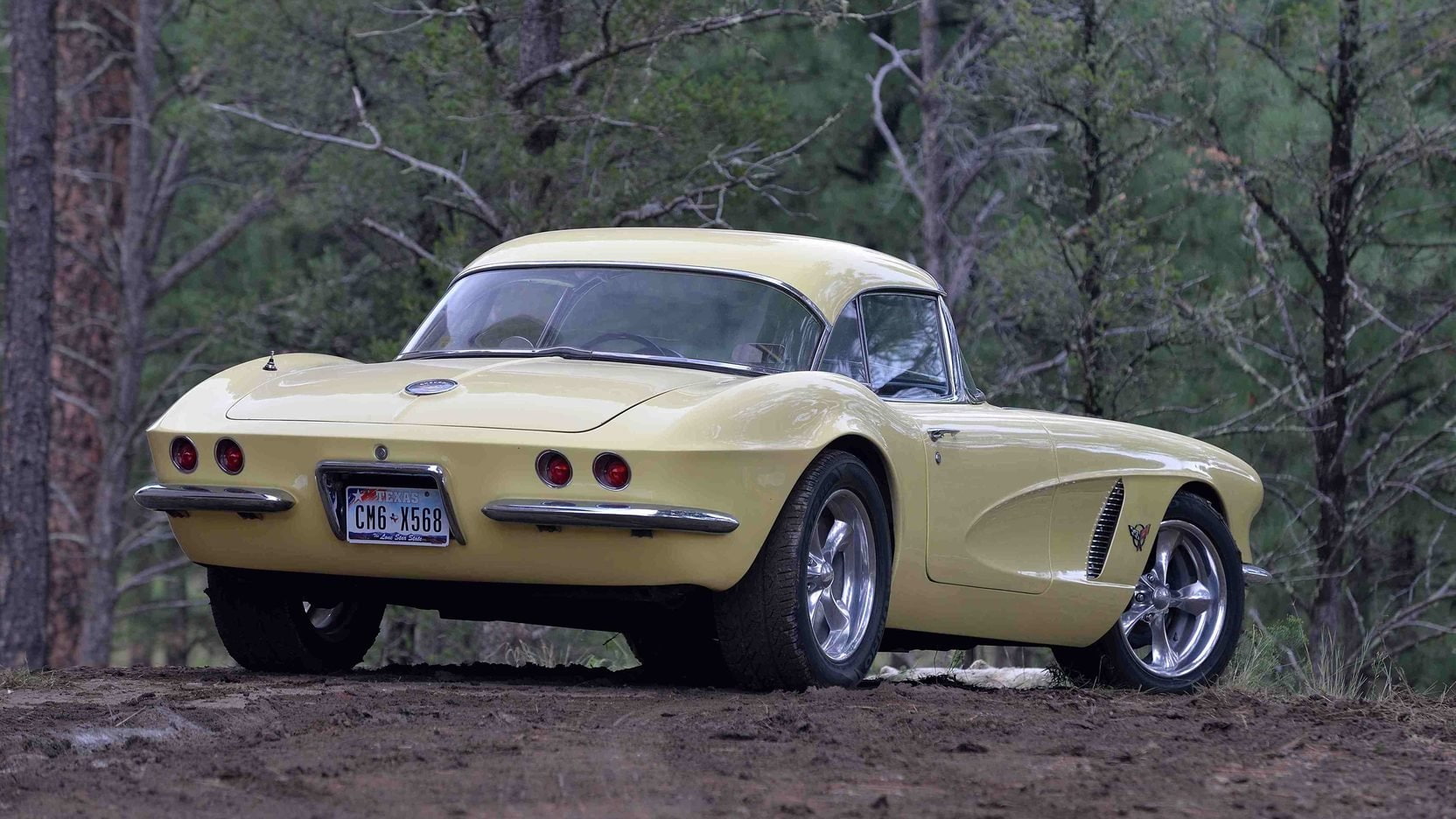 (c1), cars, 1962, chevrolet, corvette, yellow, 720P, convertible, HD Wallpaper