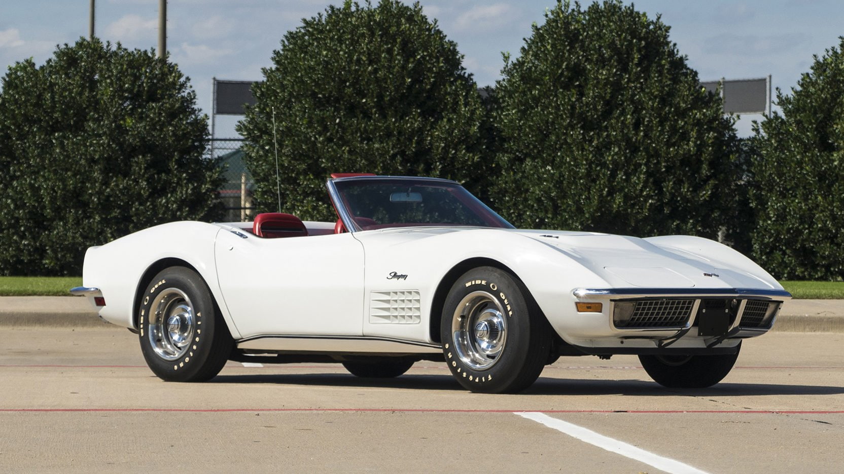 white, 1970, convertible, chevrolet, 720P, (c3), corvette, HD Wallpaper