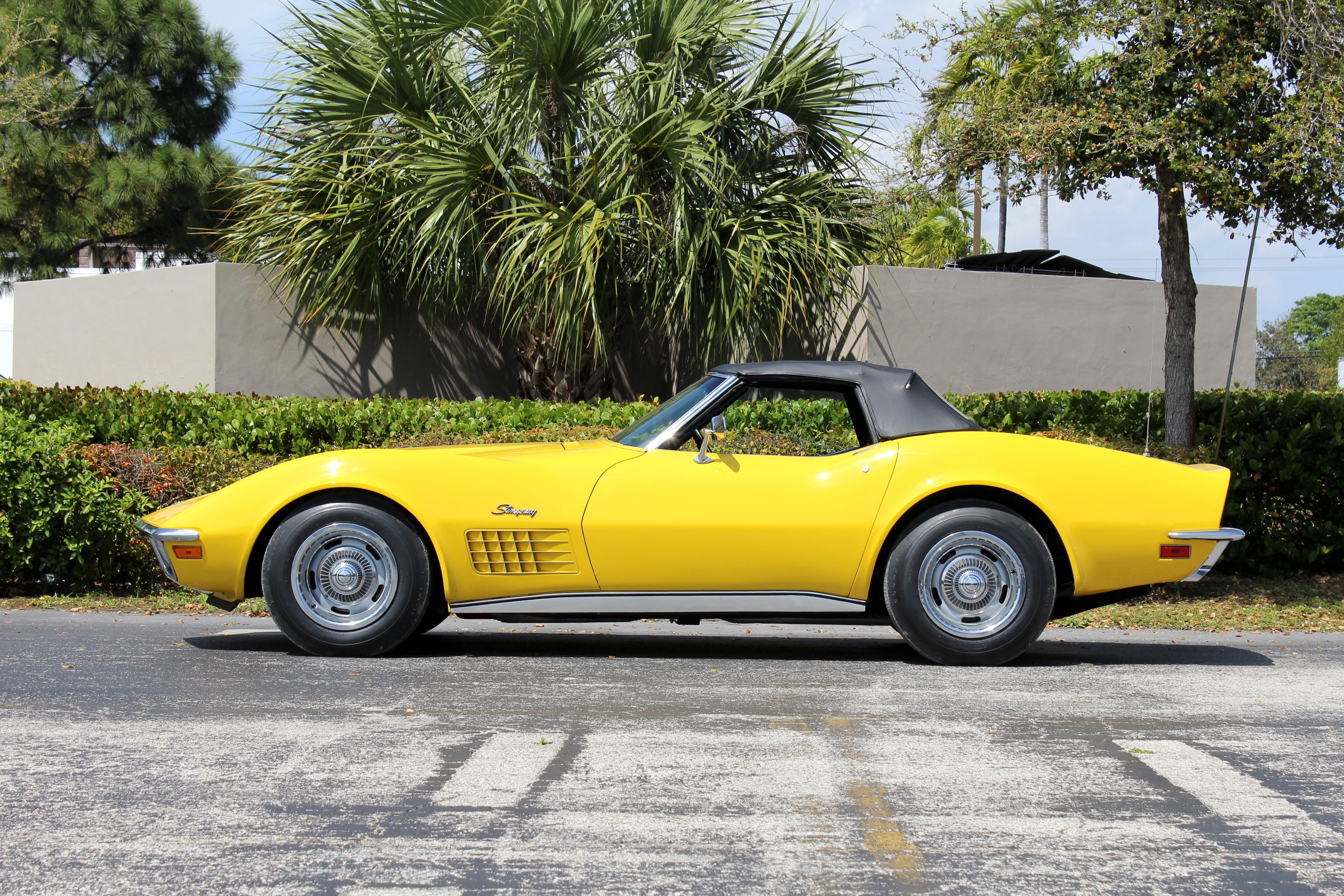 classic, cars, corvette, (c3), chevrolet, chevy, 4K, HD Wallpaper