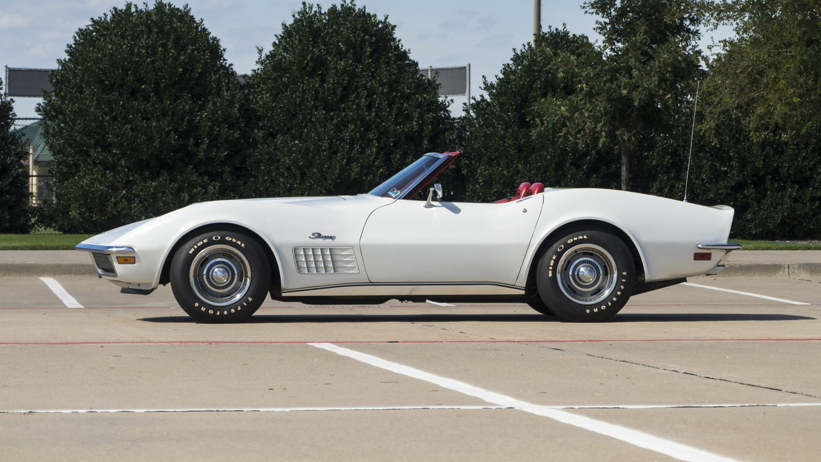 (c3), corvette, white, 720P, chevrolet, convertible, 1970, HD Wallpaper