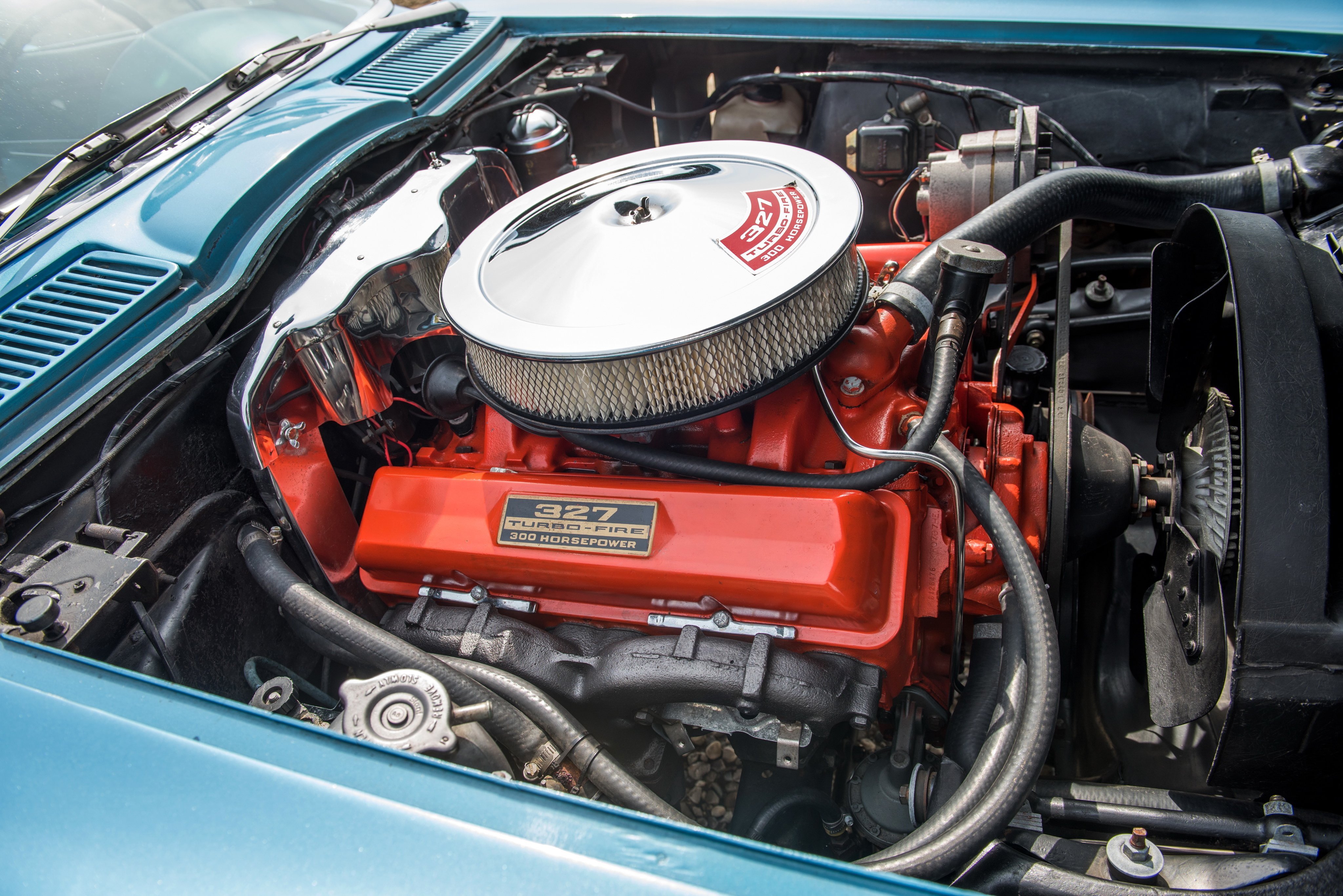 chevrolet, chevy, classic, 4K, corvette, cars, (c2), HD Wallpaper