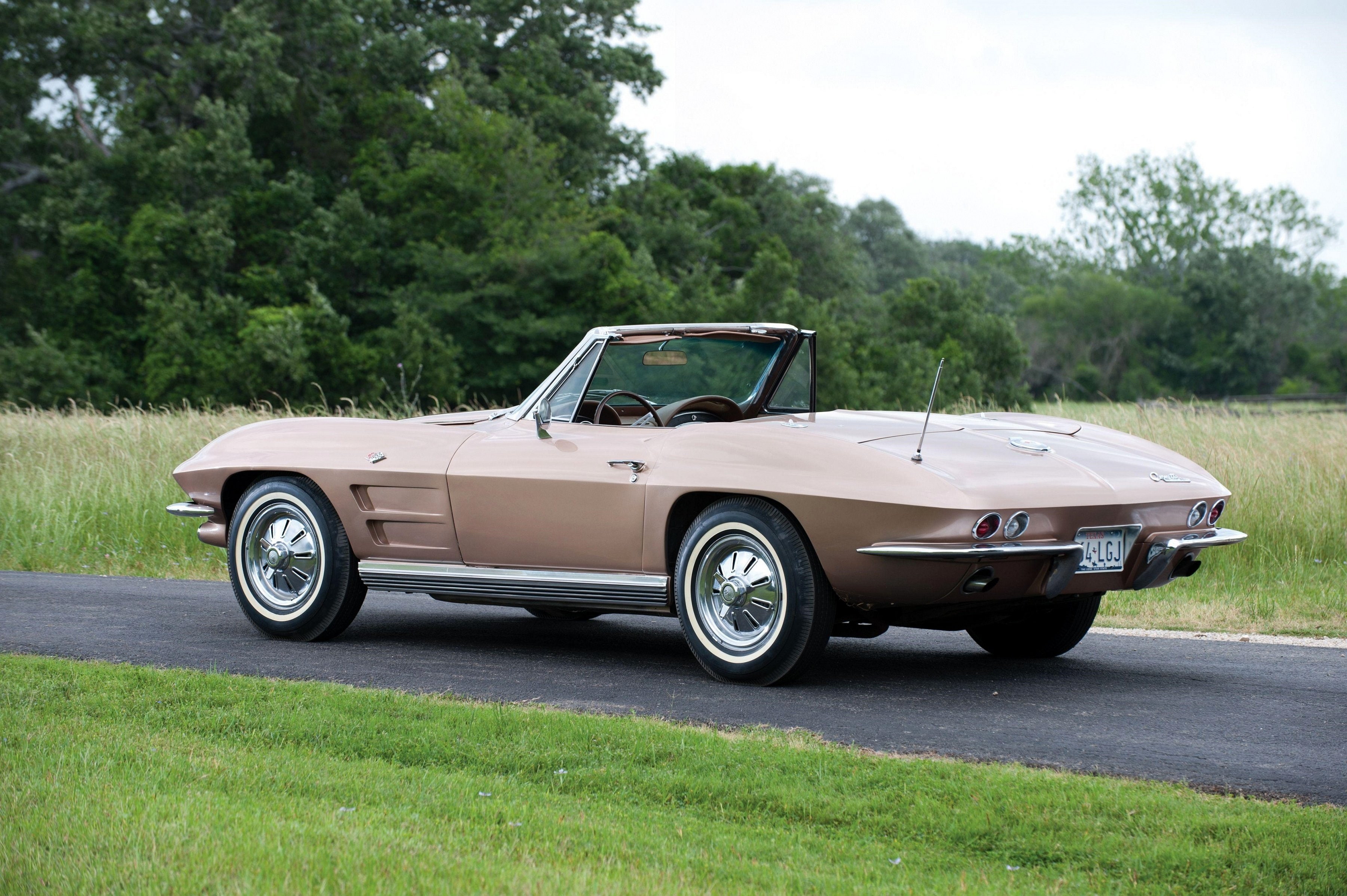 corvette, chevrolet, (c2), 2K, classic, cars, chevy, HD Wallpaper