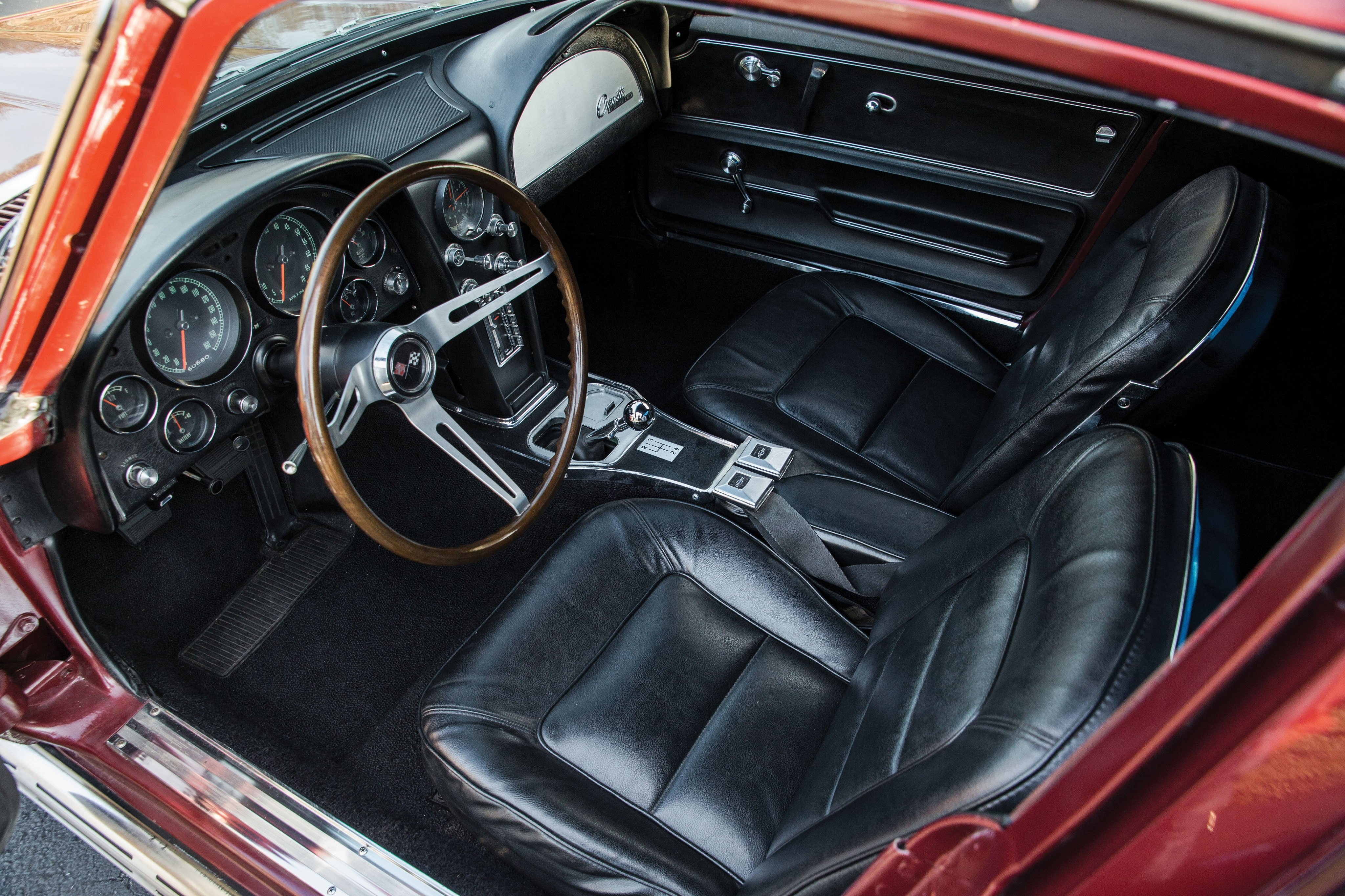 classic, sting, corvette, coupe, fuel, l84, 1965, (c2), red, chevy, 375, ray, cars, injection, 327, 4K, chevrolet, HD Wallpaper