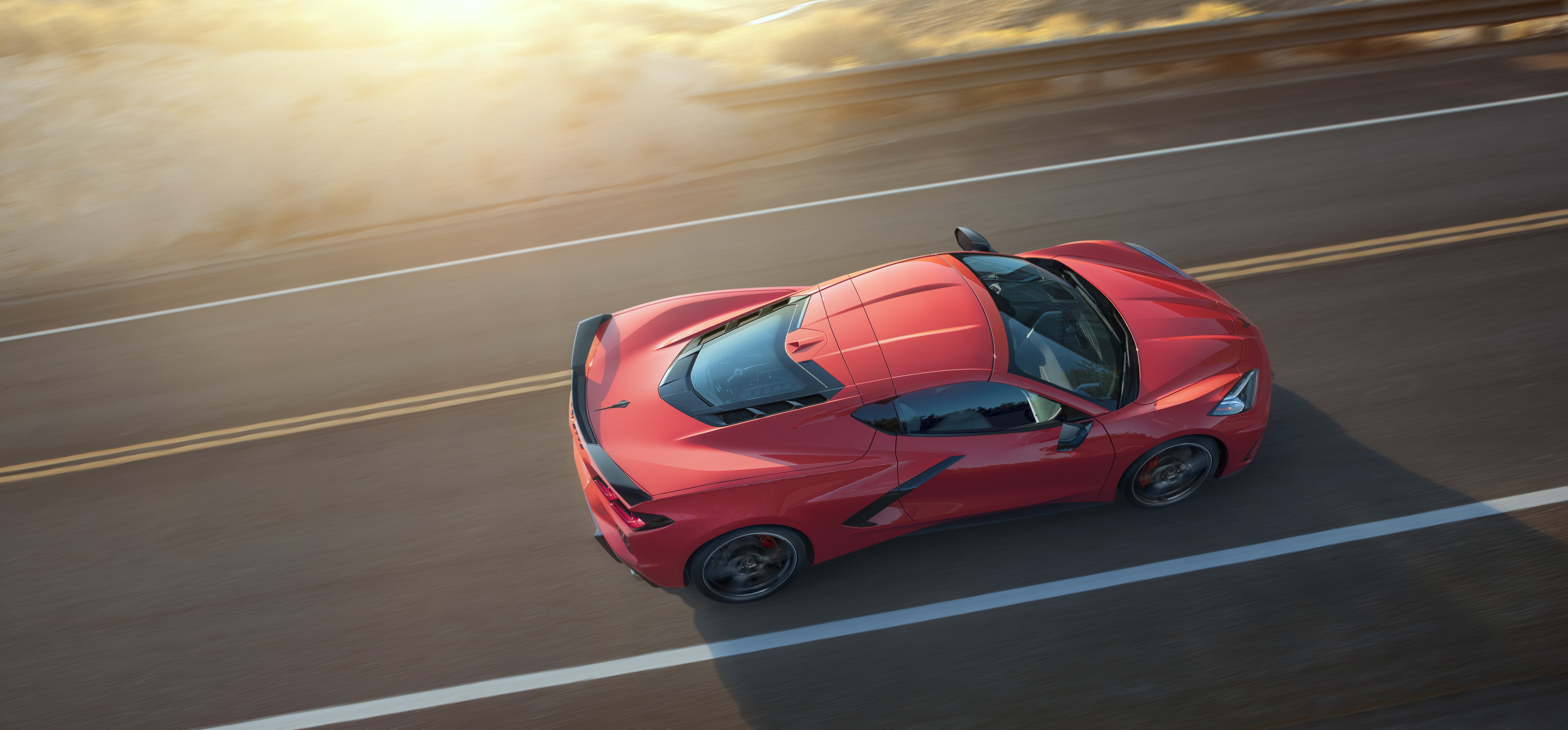Supercar, Red Car, Chevrolet Corvette (C8), Chevrolet Corvette, 5K, Sport Car, Car, Chevrolet, Vehicle, HD Wallpaper