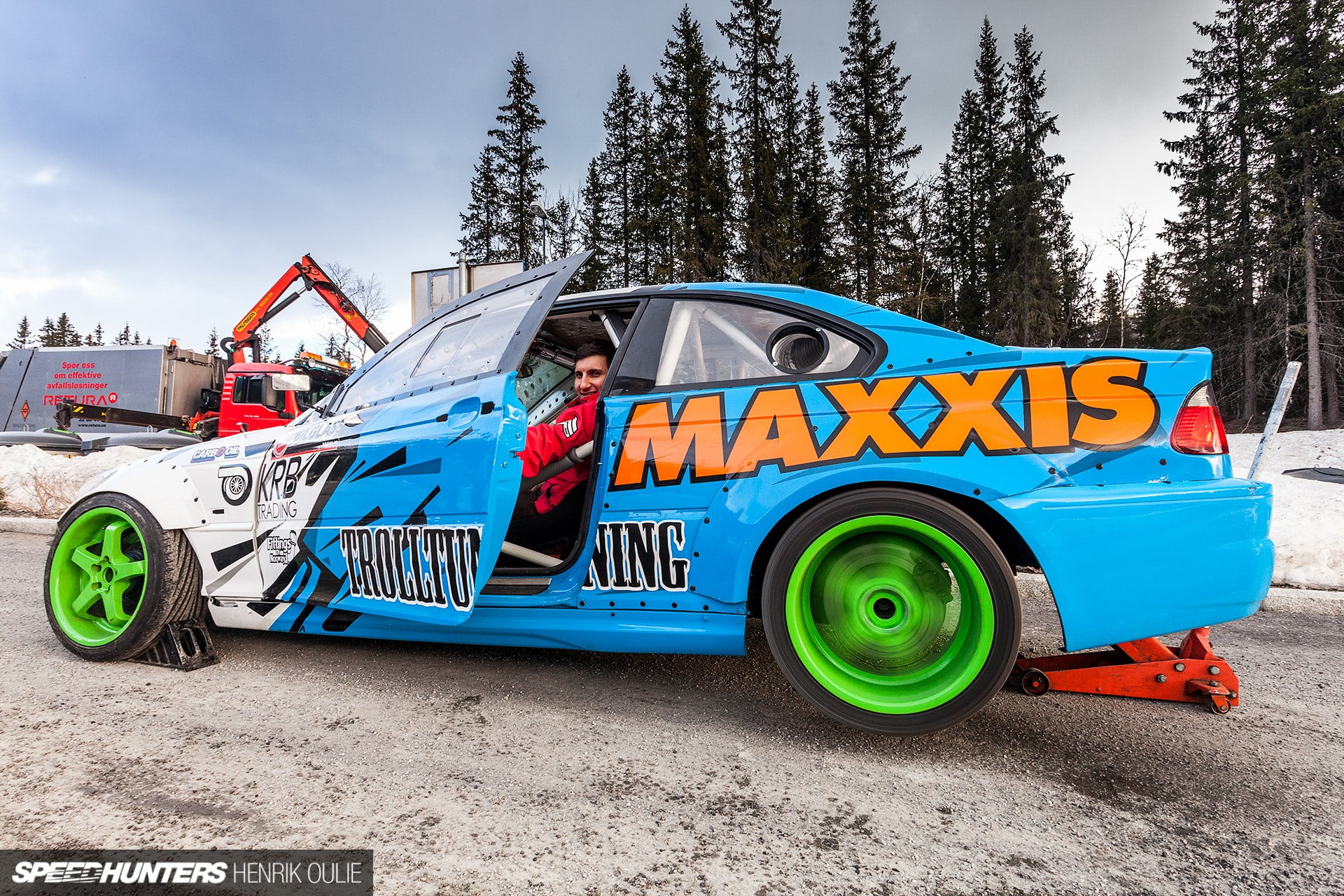 multi colored, BMW, sport, motor vehicle, wheel, competition, drift, land, mode of transportation, day, tree, tire, 1080P, sports race, sky, sports track, HD Wallpaper