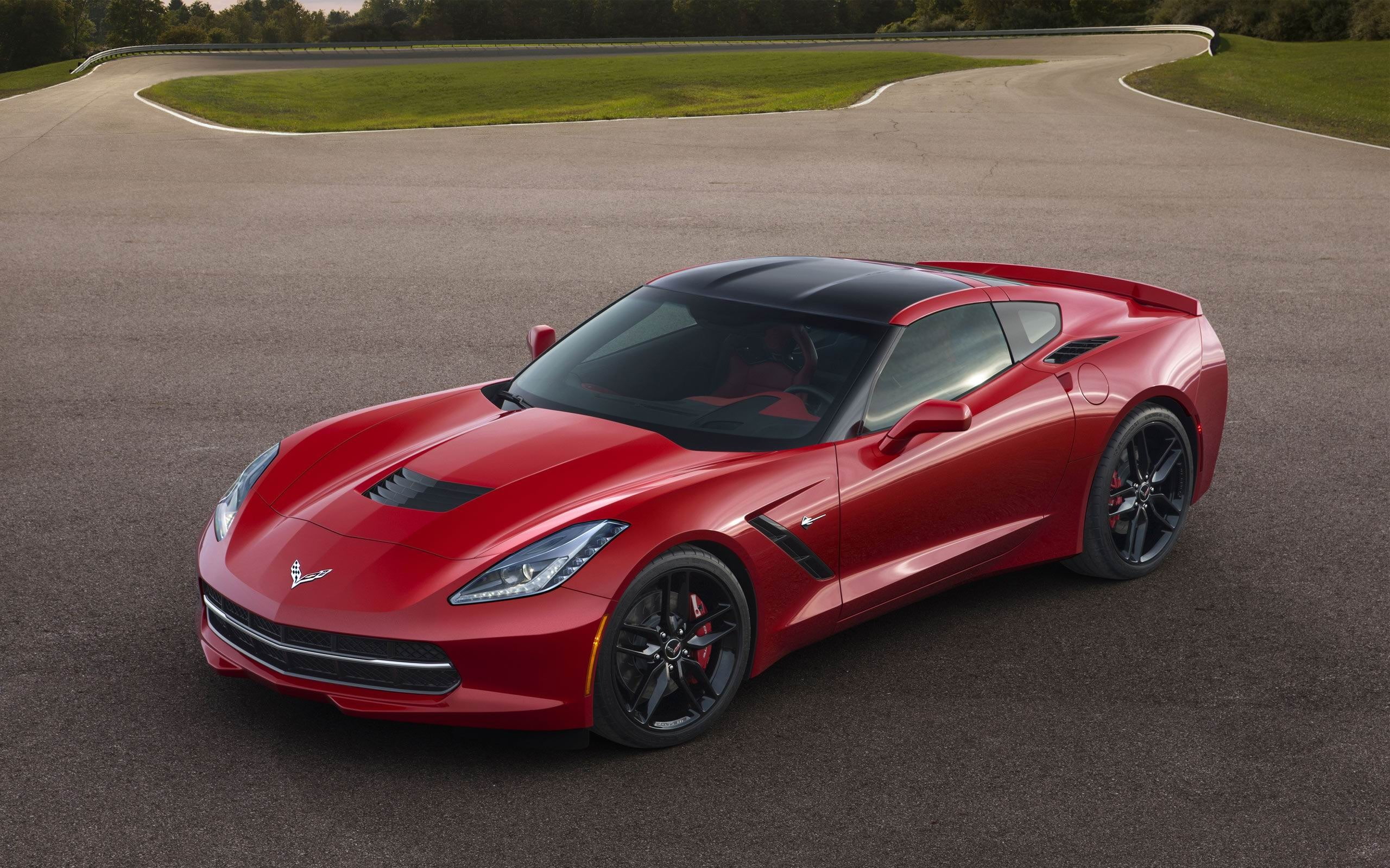 city, hd, street, travel, red, road, sports car, transportation, outdoors, land vehicle, c, corvette, auto, nature, stingray, wheel, motor vehicle, no people, HD Wallpaper