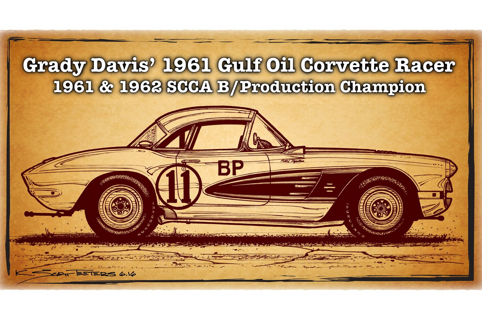 rod, hot, gulf, chevrolet, racer, chevy, race, rods, oil, racing, corvette, 1961, muscle, classic, custom, hotrod, 1080P, HD Wallpaper