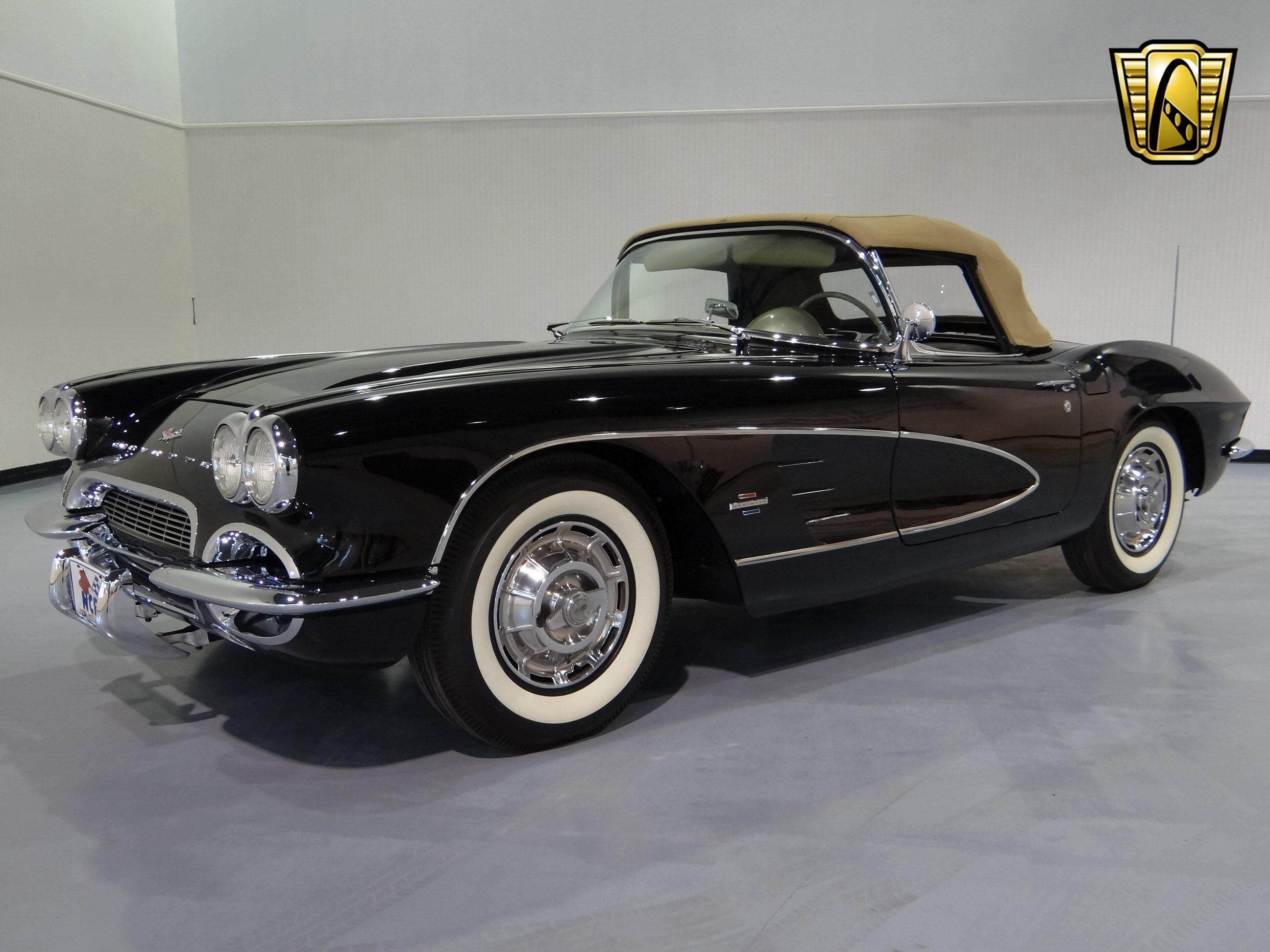 corvette, 2K, supercar, chevrolet, muscle, classic, 1961, HD Wallpaper