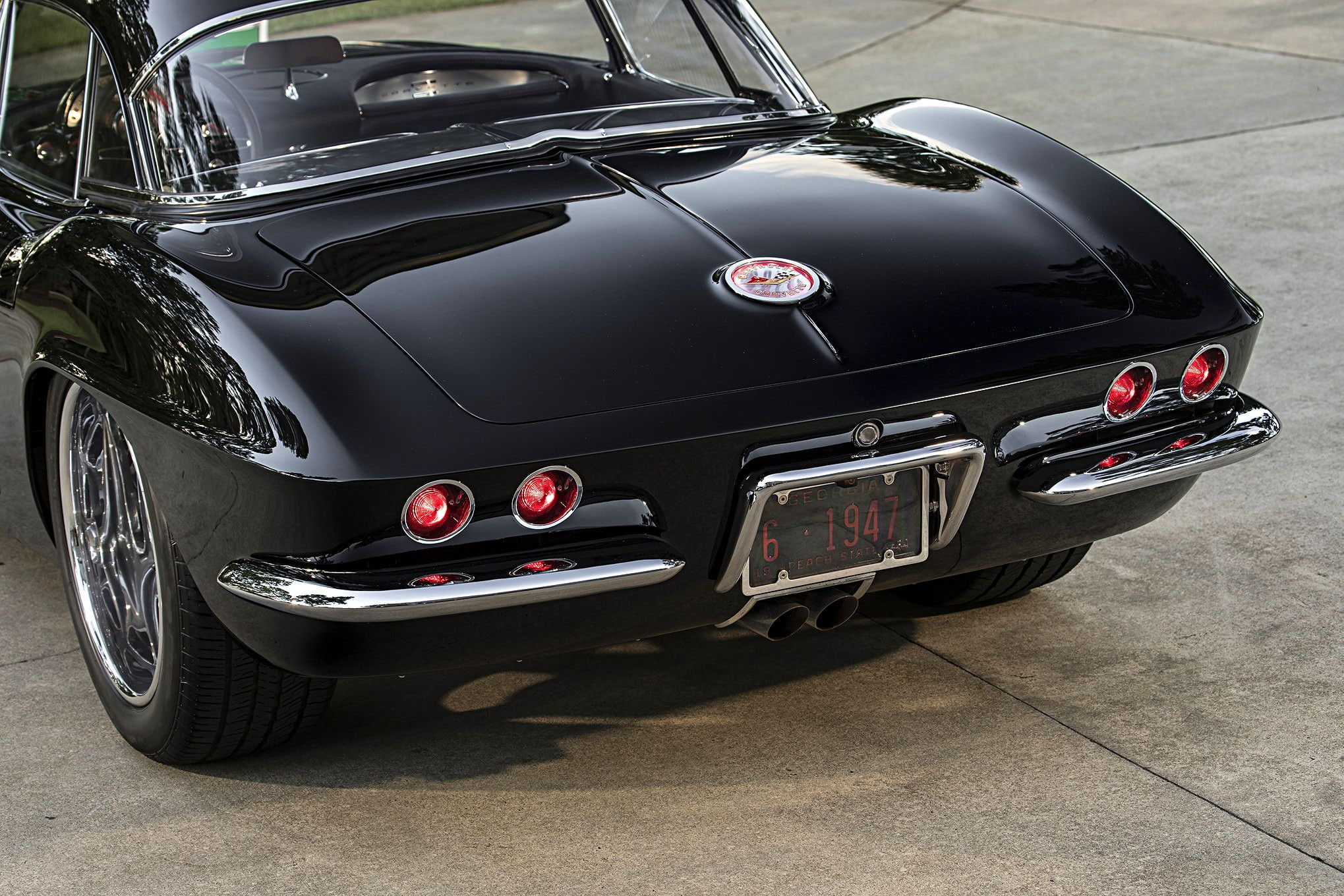 hot, custom, corvette, 1961, rod, car, chevrolet, automobile, streetrod, auto, vehicle, hotrod, 1080P, HD Wallpaper