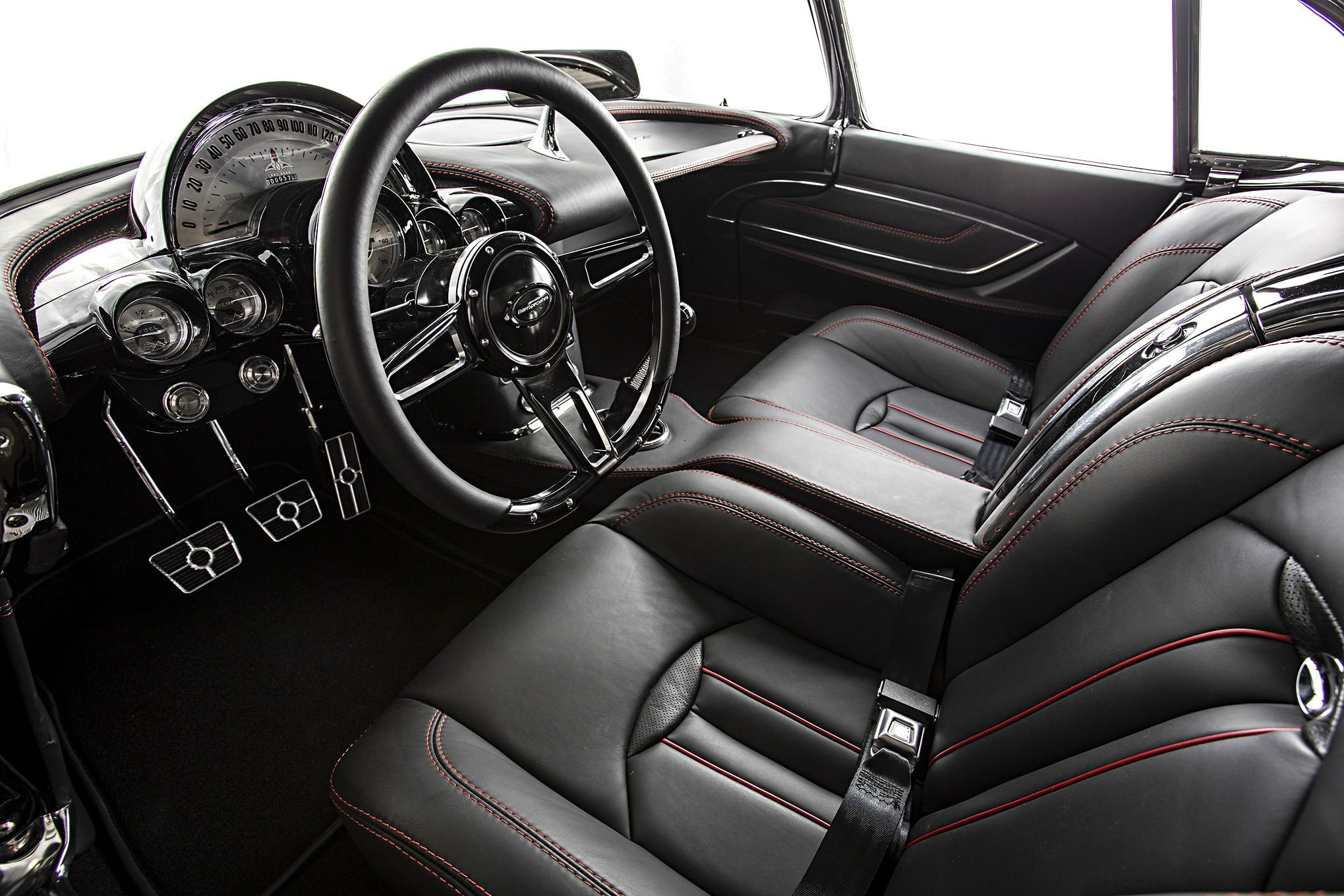 automobile, 1080P, hotrod, custom, vehicle, 1961, chevrolet, car, streetrod, corvette, auto, hot, rod, HD Wallpaper