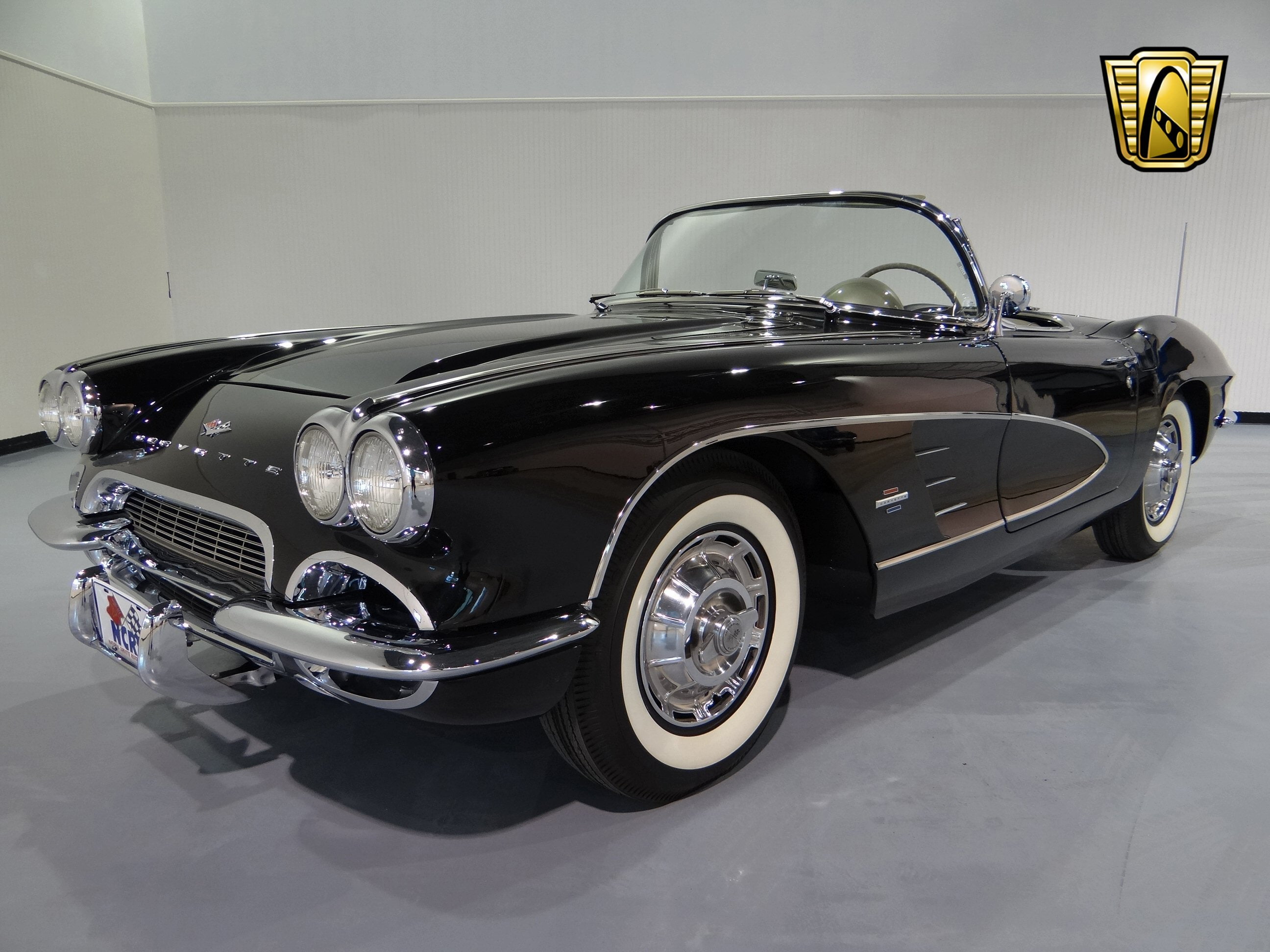 1961, muscle, supercar, 2K, classic, chevrolet, corvette, HD Wallpaper