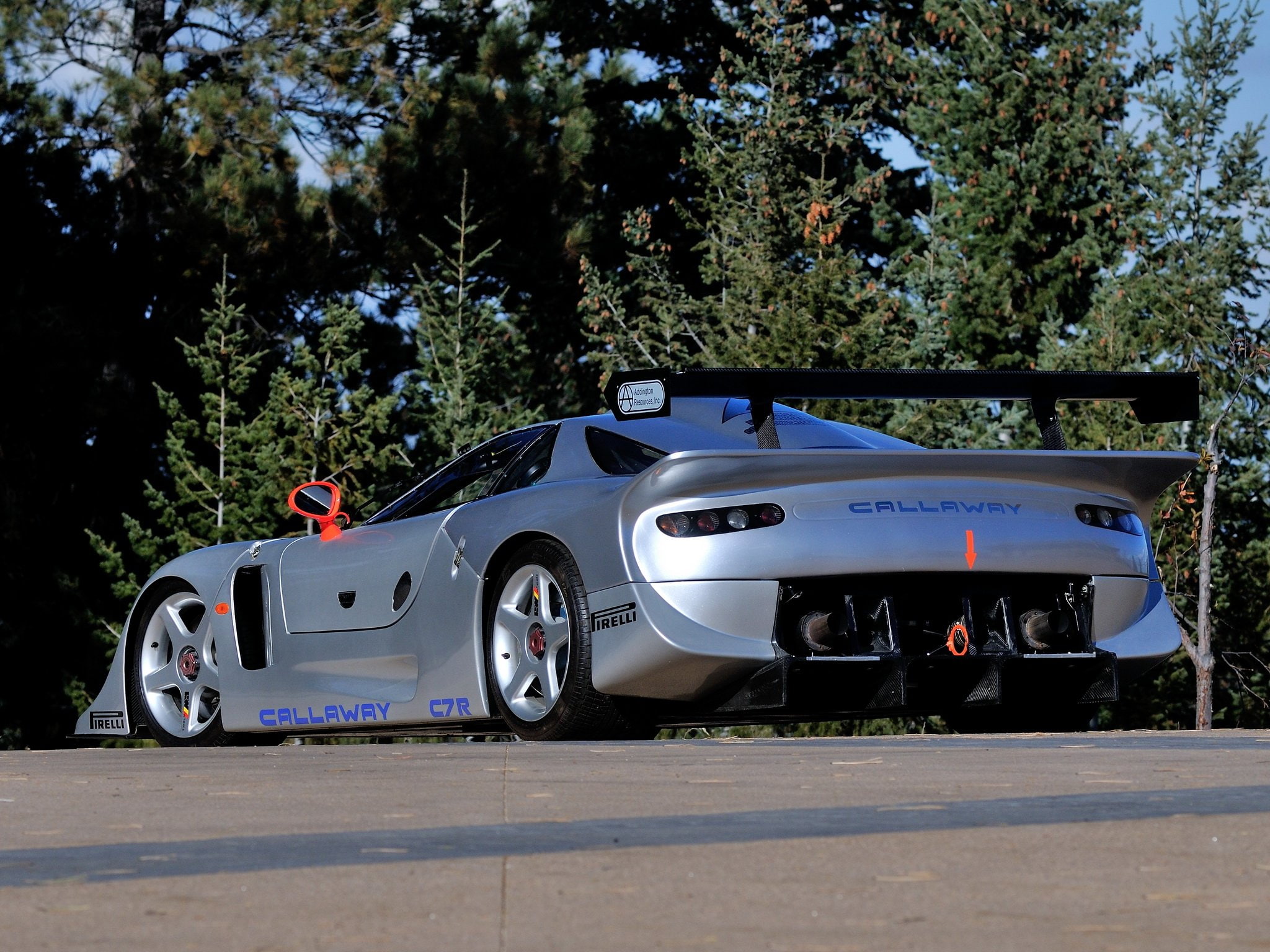 chevrolet, supercar, corvette, callaway, c7r, 1080P, racing, 1997, race, gt1, HD Wallpaper