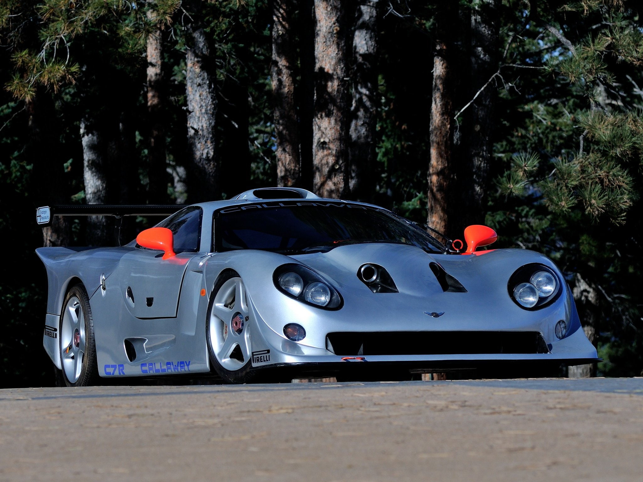 supercar, c7r, callaway, race, chevrolet, 1997, corvette, 1080P, gt1, racing, HD Wallpaper