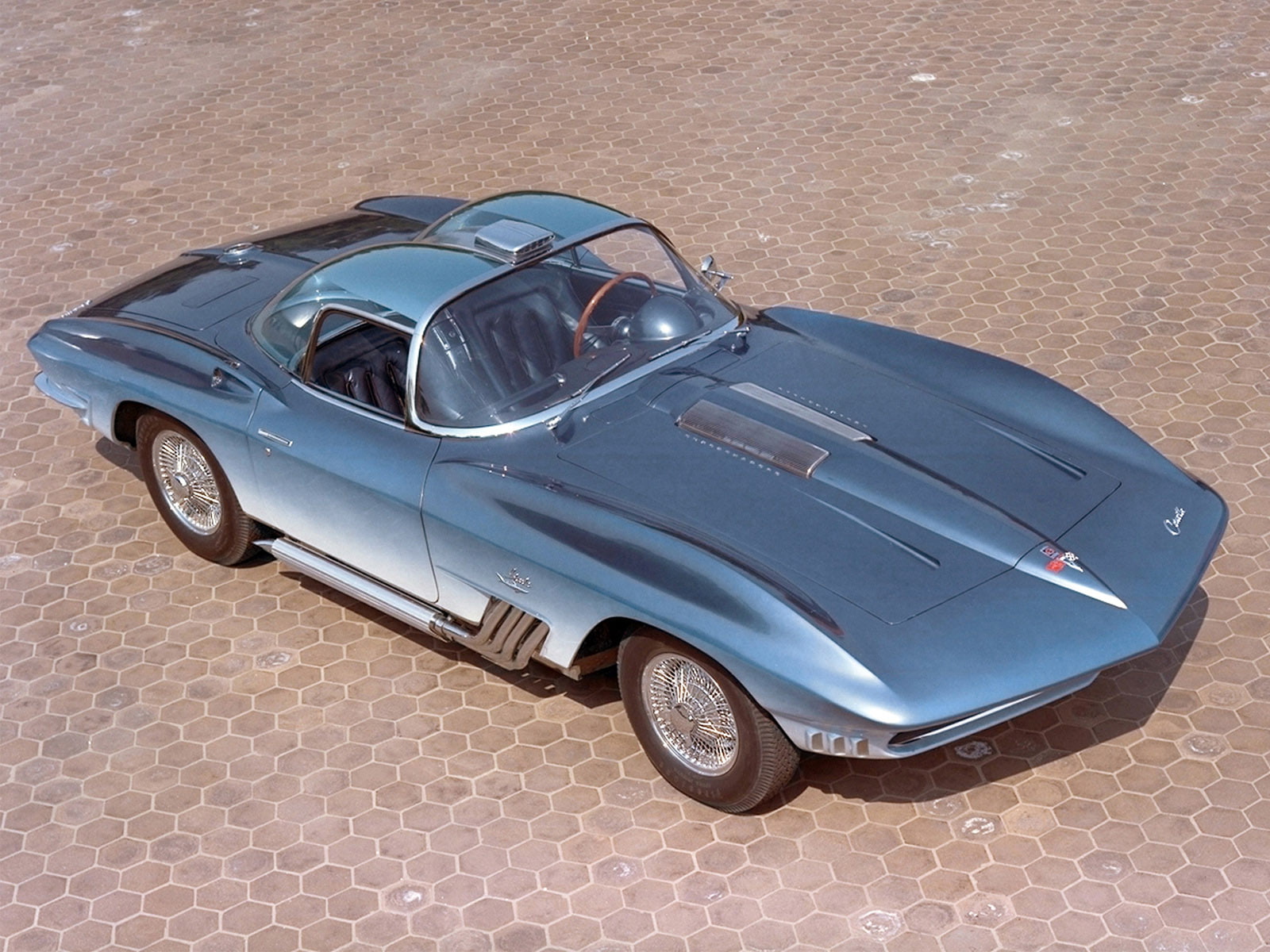 concept, corvette, supercars, chevrolet, 720P, 755, shark, rod, classic, rods, muscle, 1961, hot, supercar, HD Wallpaper