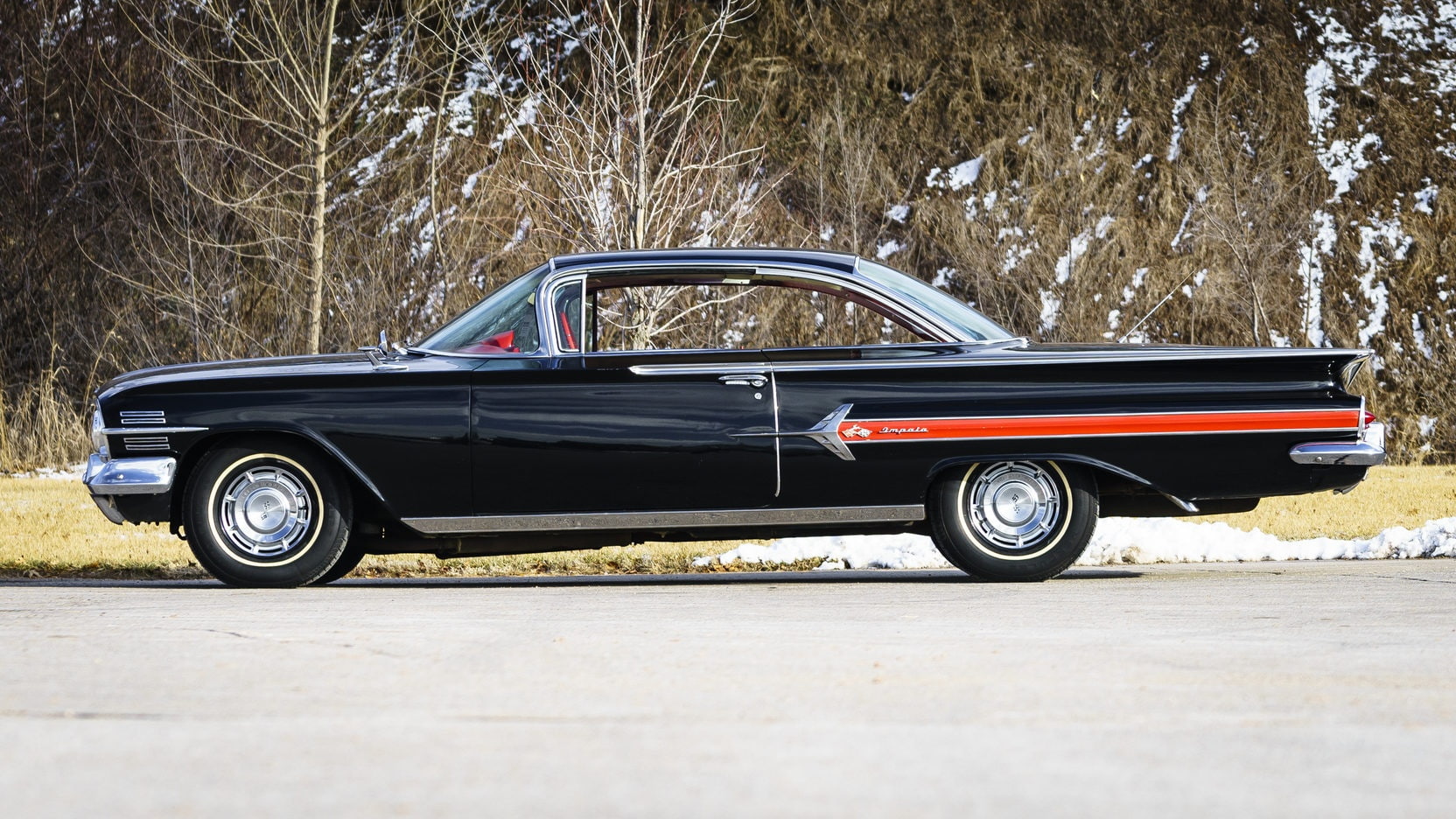chevrolet, 1960, 720P, black, impala, cars, HD Wallpaper