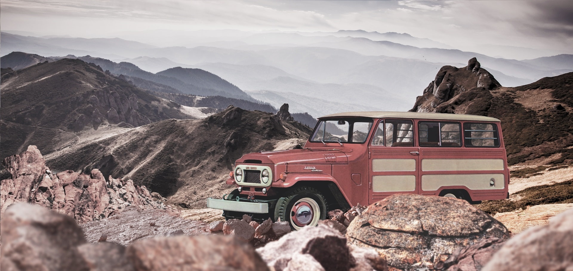 toyota, 1960, 1080P, land, cruiser, HD Wallpaper