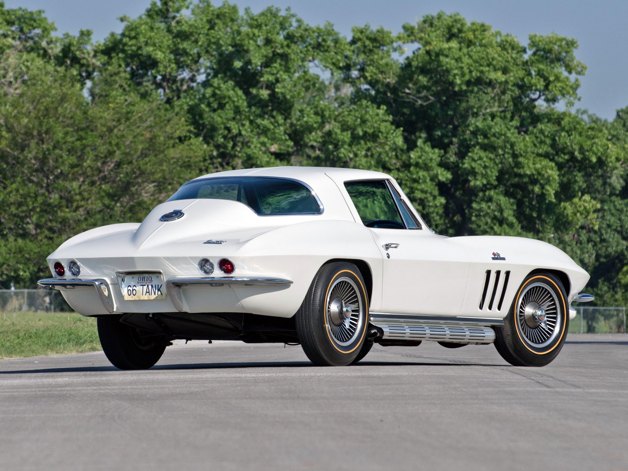 muscle, sting, chevrolet, corvette, 427, 1966, l72, c 2, ray, classic, 425hp, 1080P, HD Wallpaper