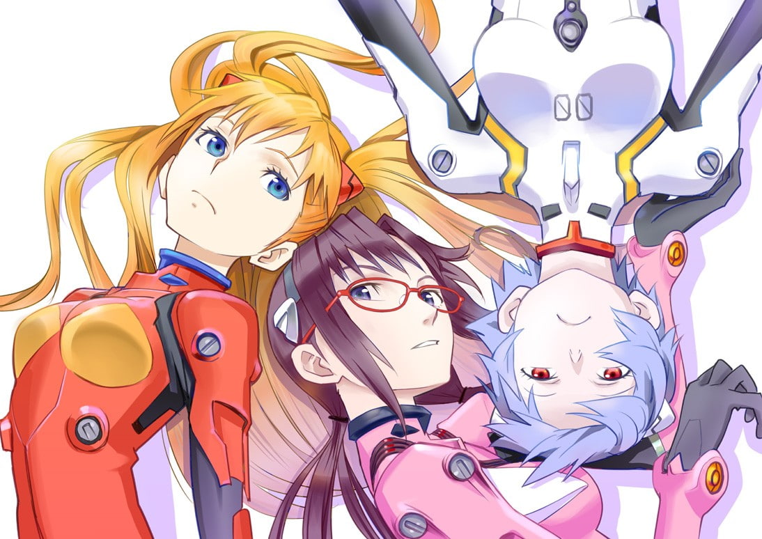 creativity, disguise, mammal, indoors, 480P, large group of objects, Asuka Langley Soryu, adult, multi colored, simple background, emotion, cartoon, healthcare and medicine, HD Wallpaper