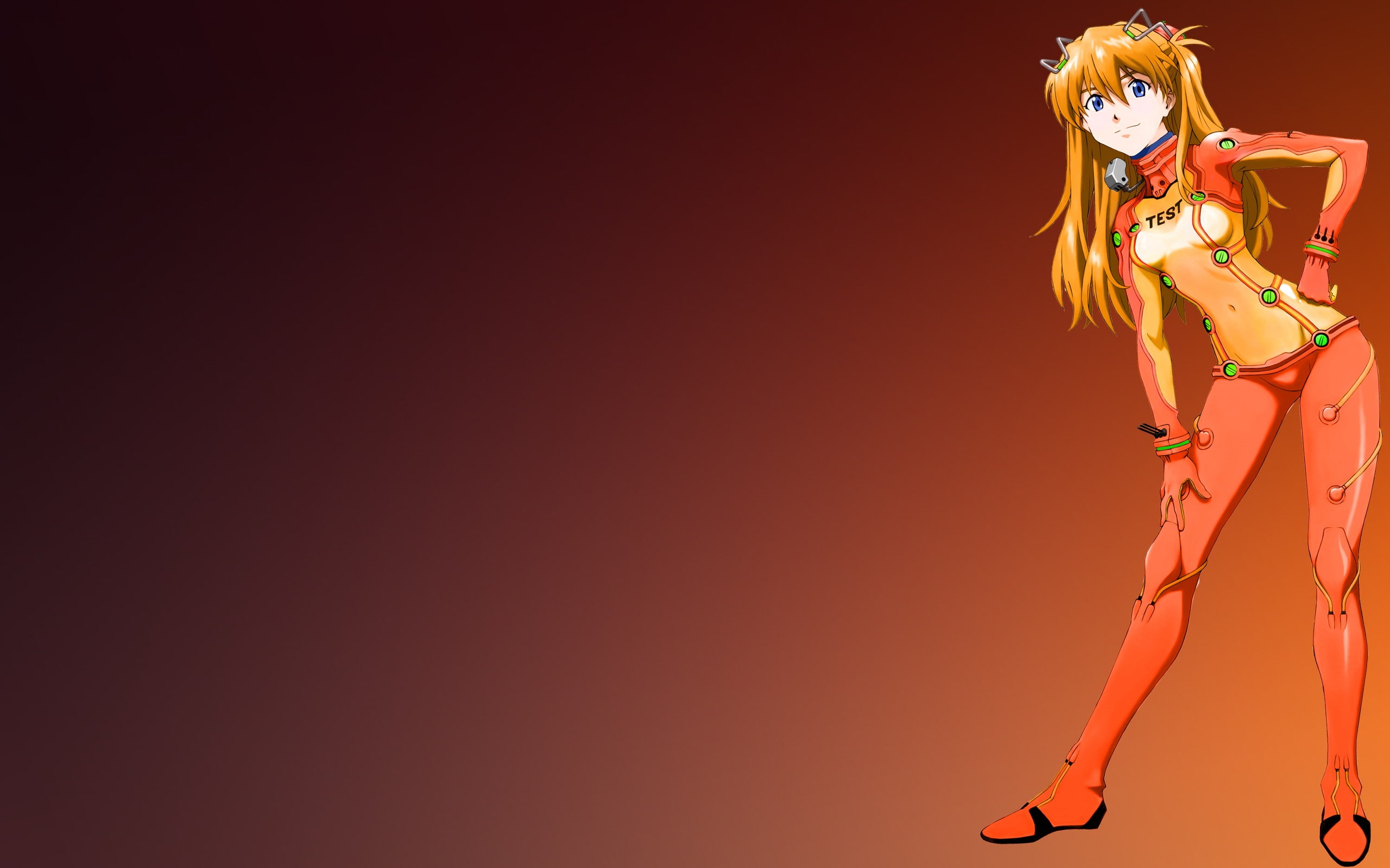 2K, Neon Genesis Evangelion, Asuka Langley Soryu, HD Wallpaper