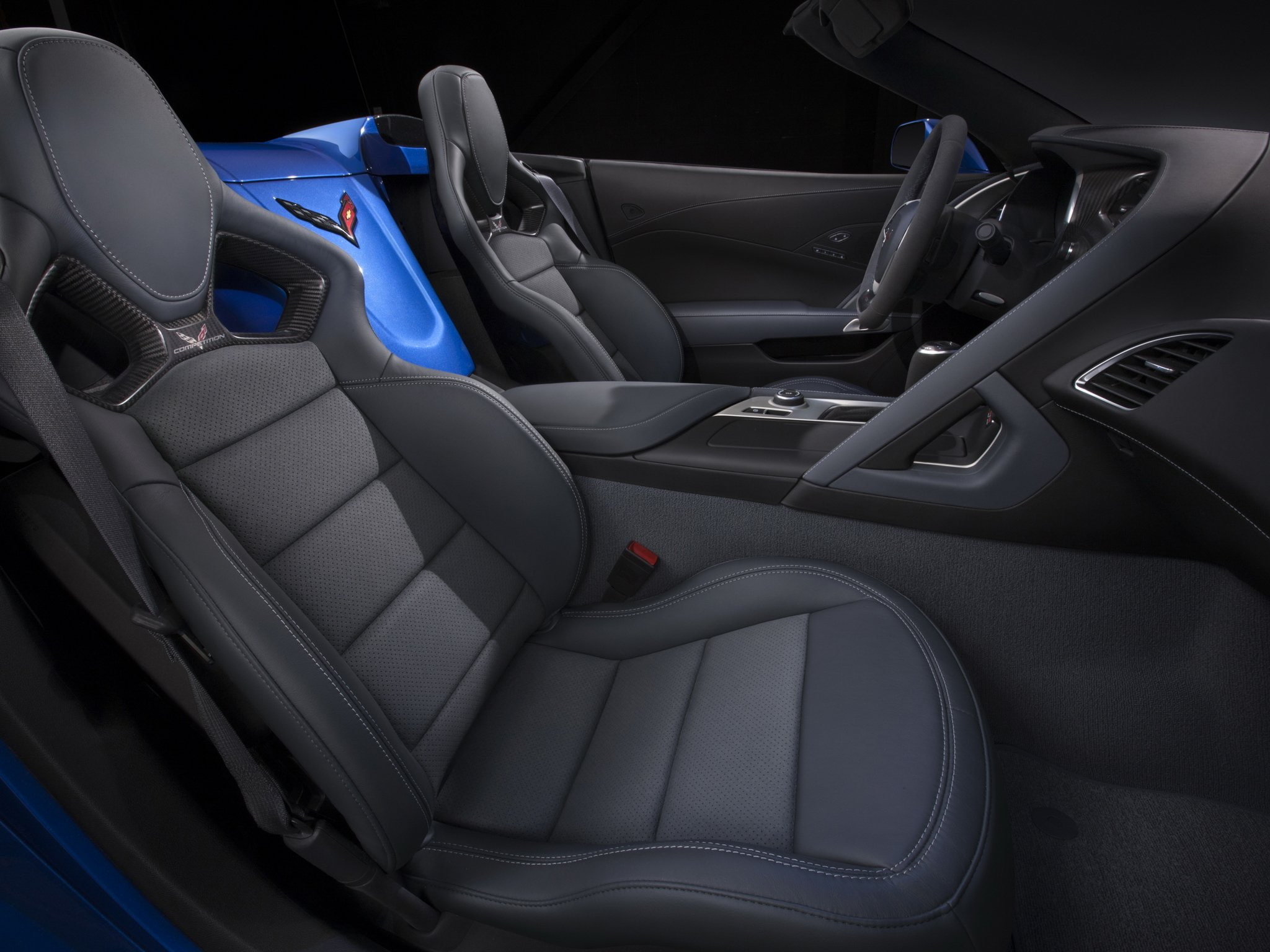 1080P, convertible, supercar, z06, 2015, chevrolet, corvette, interior, muscle, da 7, HD Wallpaper