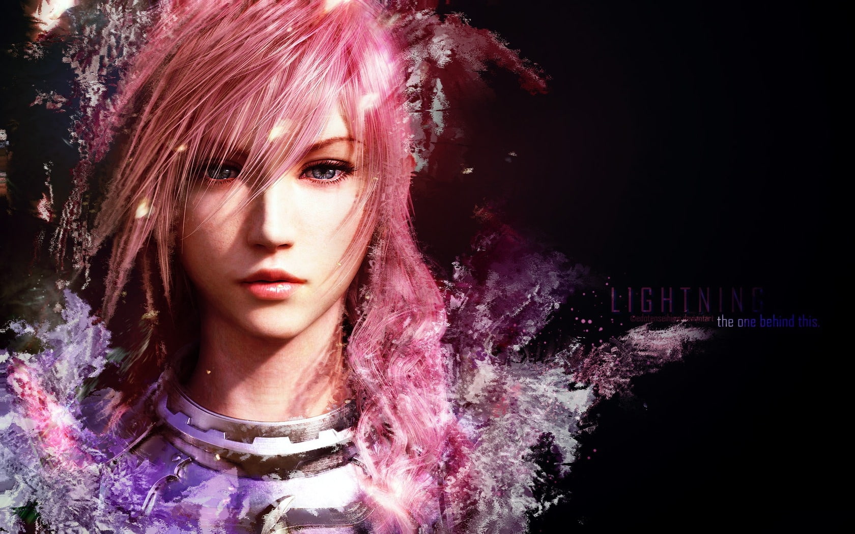 awesome, games, lightning, final fantasy, cool, final, anime girl, hair, cute, beautiful, hd, 720P, fantasy, sexy, pink, beauty, pink hair, anime, girl, HD Wallpaper