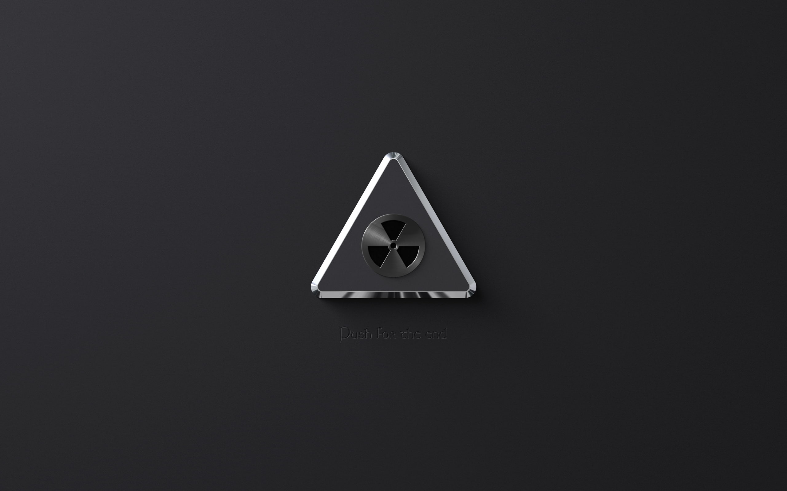 creativity, The end, electricity, Button, black background, single object, sign, shape, digital, safety, communication, studio shot, warning sign, HD Wallpaper