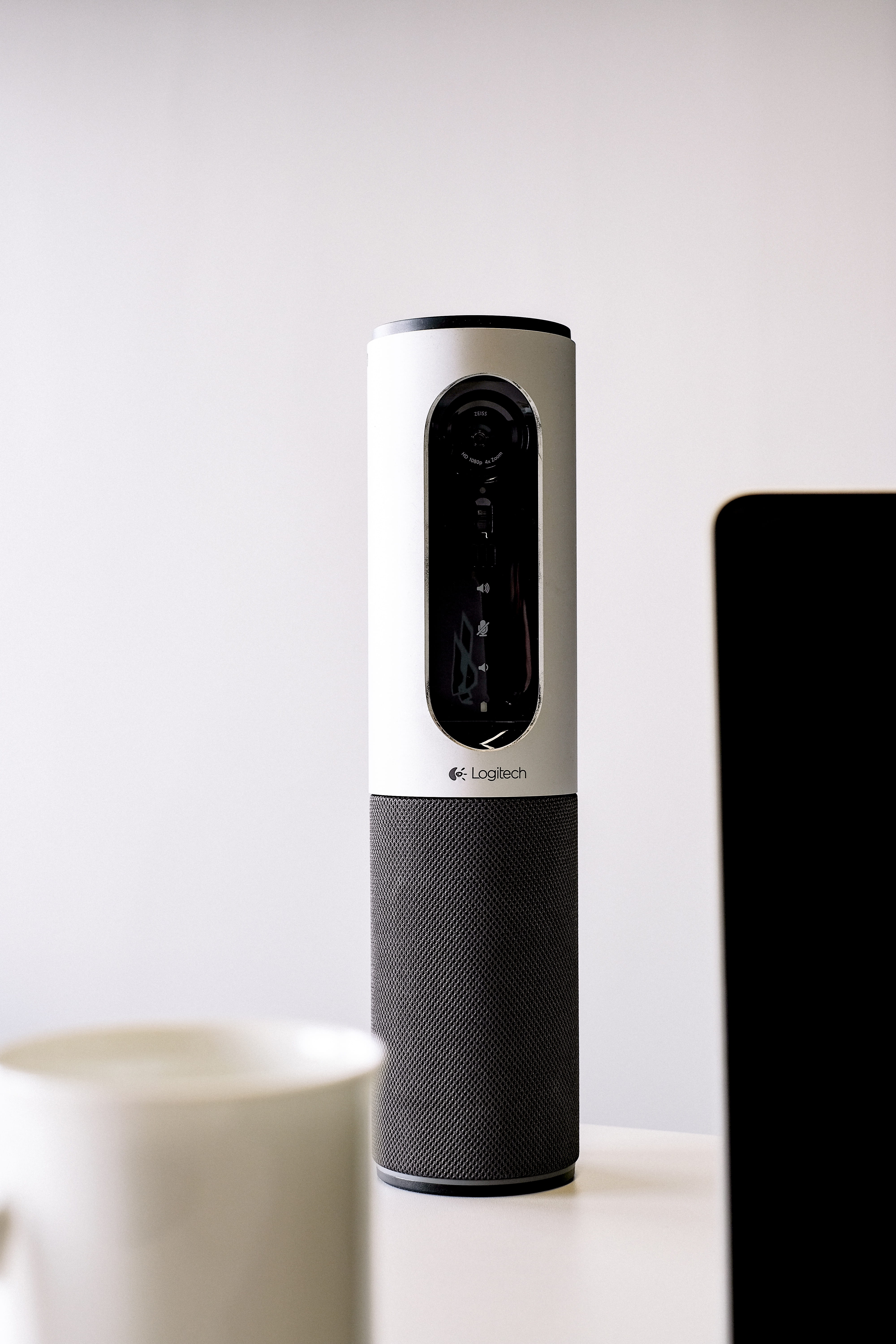 food, communication, desk, selective focus, 5K, electronics, convenience, object, indoors, chat, bright, speaker, webcam, meetings, audio speaker, refreshment, Phone HD Wallpaper