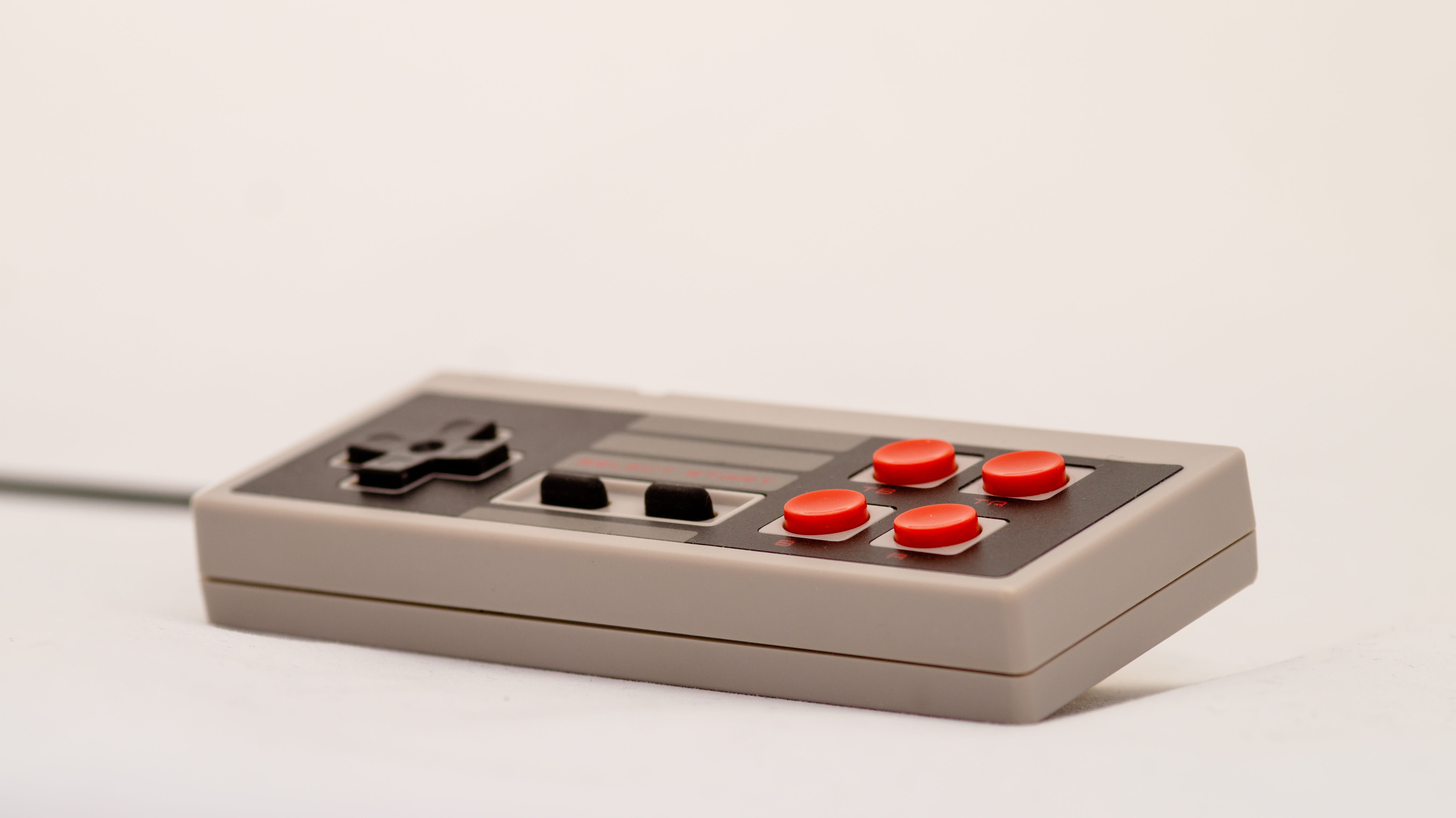finance, single object, entertainment, hobby, modern, joystick, gaming, leisure games, architecture, computer, red, indoors, cut out, console, focus on foreground, HD Wallpaper