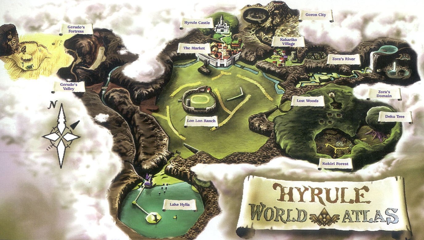 legend, Video Games, art, nintendo, x, 720P, zelda, video, games, hd, maps, hyrule, HD Wallpaper