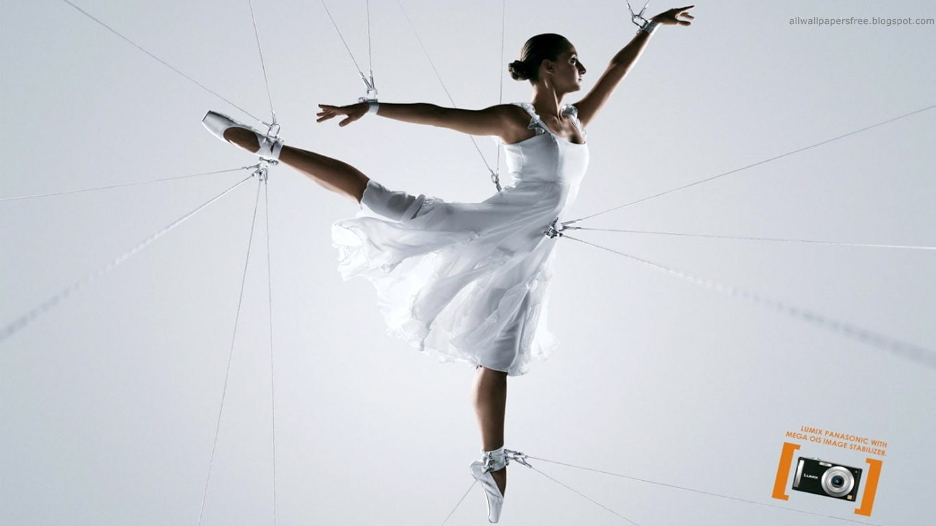 commercial, artwork, balet, 720P, dancing, HD Wallpaper
