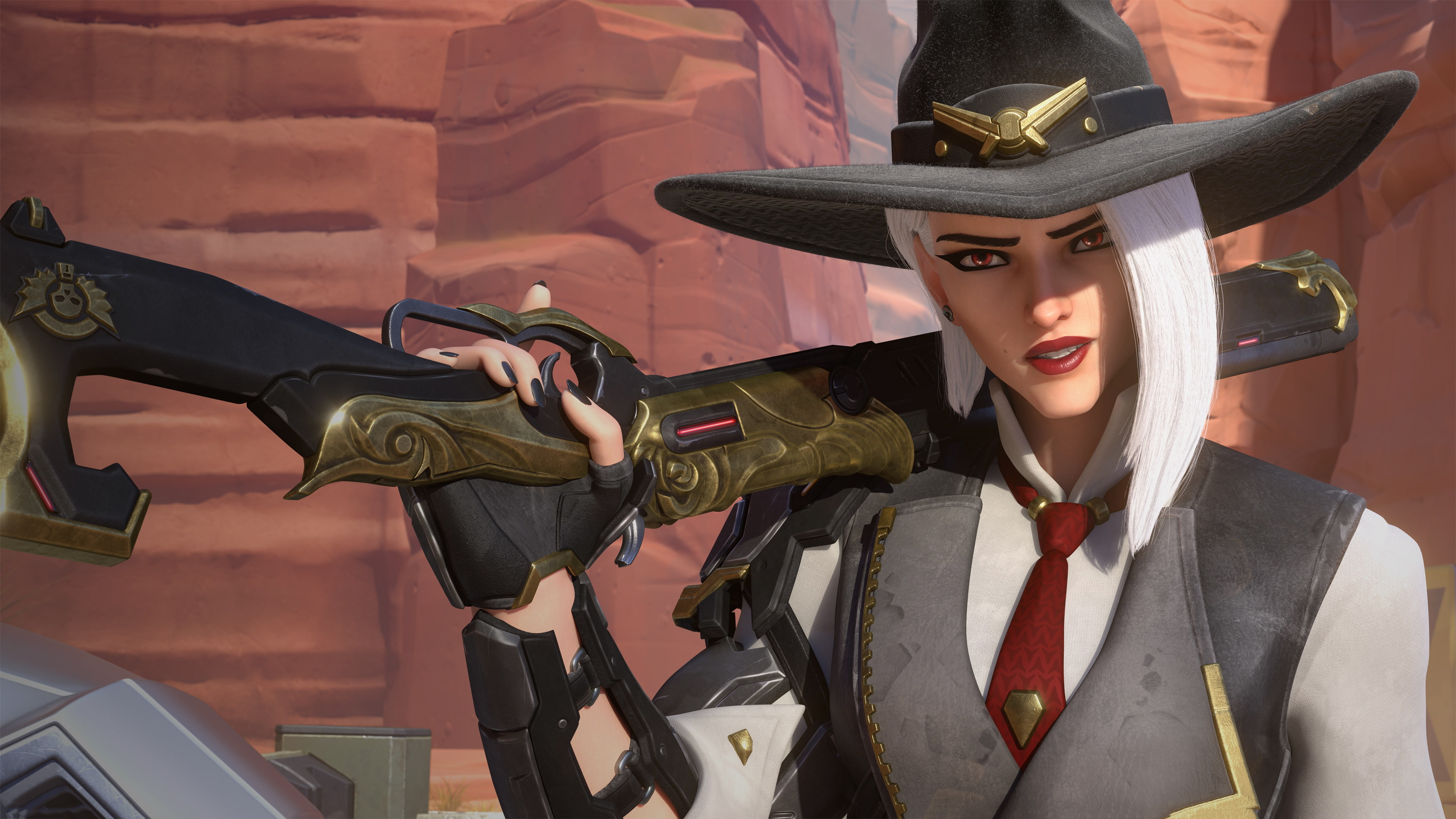 game, Ashe, Blizzard, 4K, Overwatch, HD Wallpaper