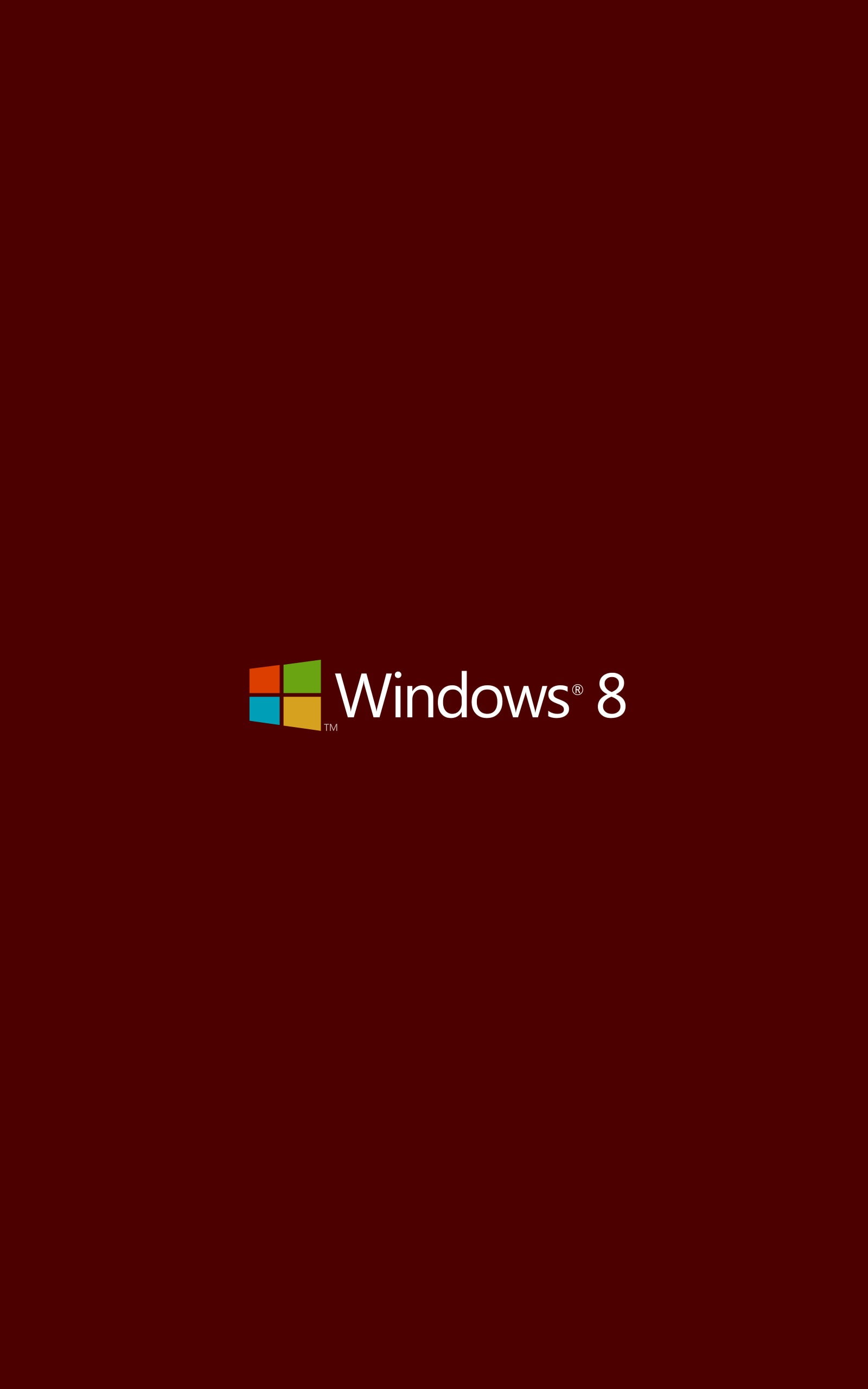 2K, windows 8 microsoft windows operating systems minimalism portrait display, Phone HD Wallpaper
