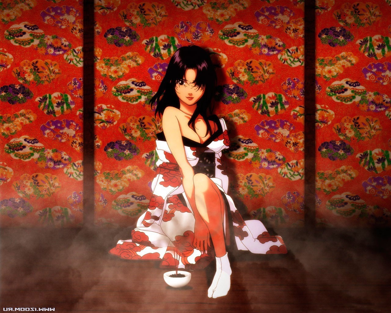 Anime Girls, Neon Genesis Evangelion, kimono, 720P, Katsuragi Misato, HD Wallpaper