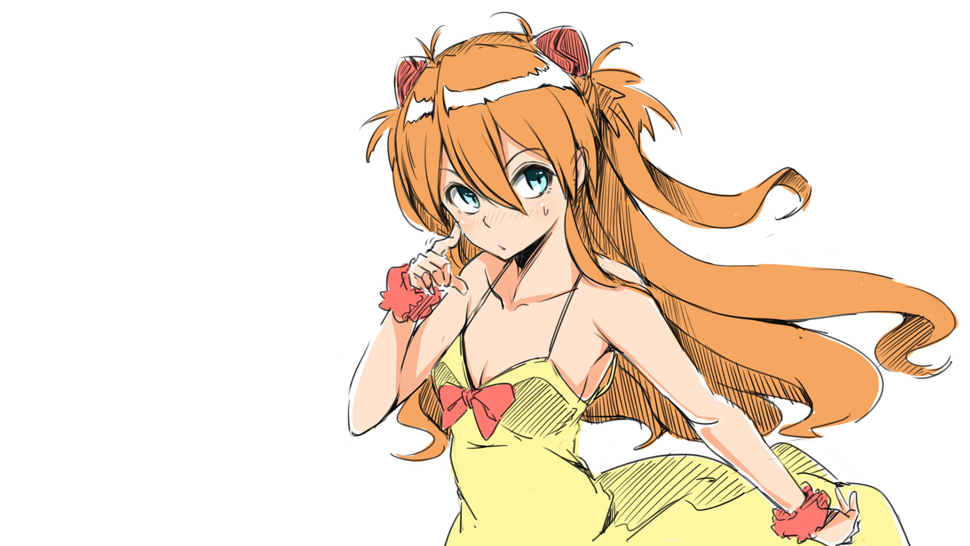 1080P, Neon Genesis Evangelion, Asuka Langley Sohryu, Evangelion, HD Wallpaper