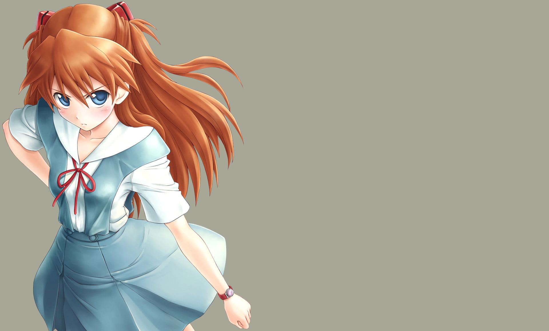 1080P, Asuka Langley Sohryu, Evangelion, Neon Genesis Evangelion, HD Wallpaper