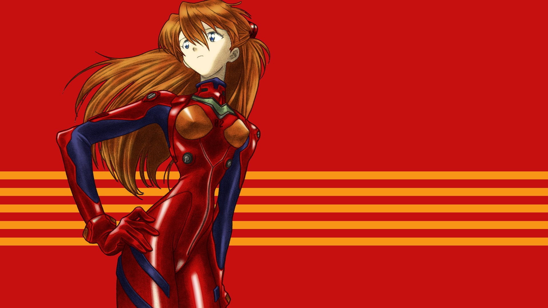 Evangelion, 1080P, Neon Genesis Evangelion, Asuka Langley Sohryu, HD Wallpaper