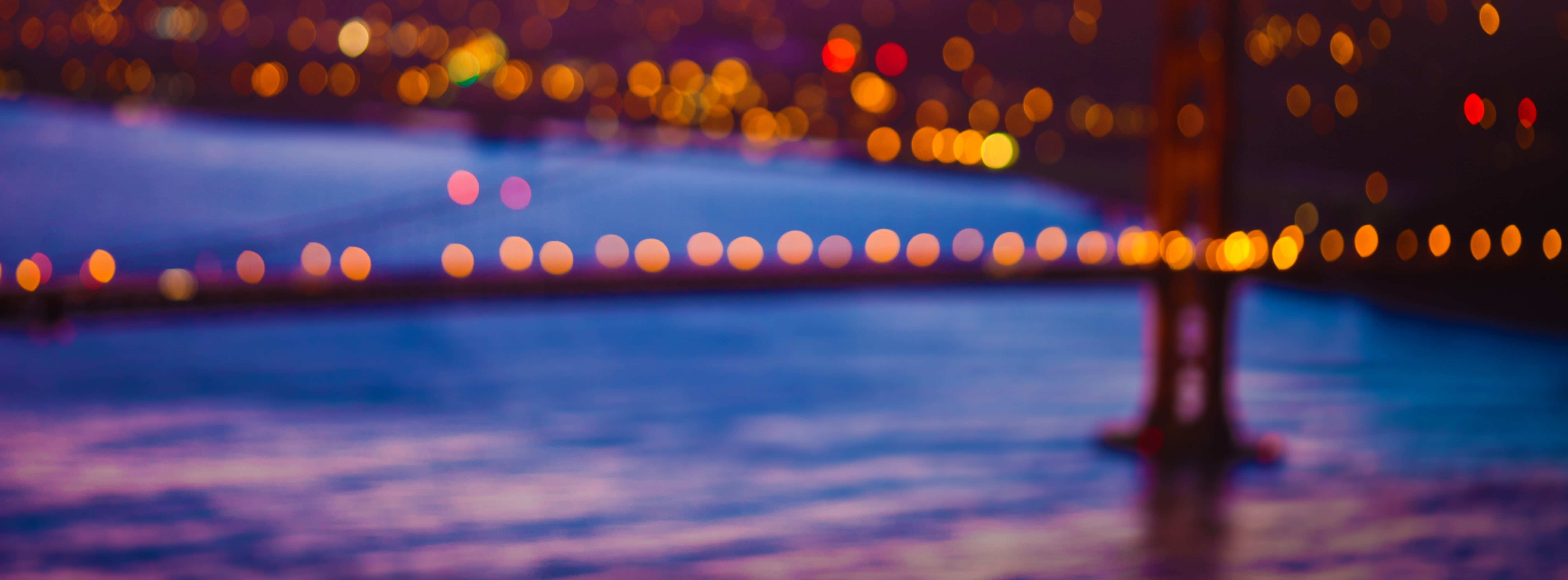no people, united states, motion, 5K, Aero, nature, travel destinations, Golden Gate Bridge, connection, Marin County, Lights, bridge - man made structure, HD Wallpaper